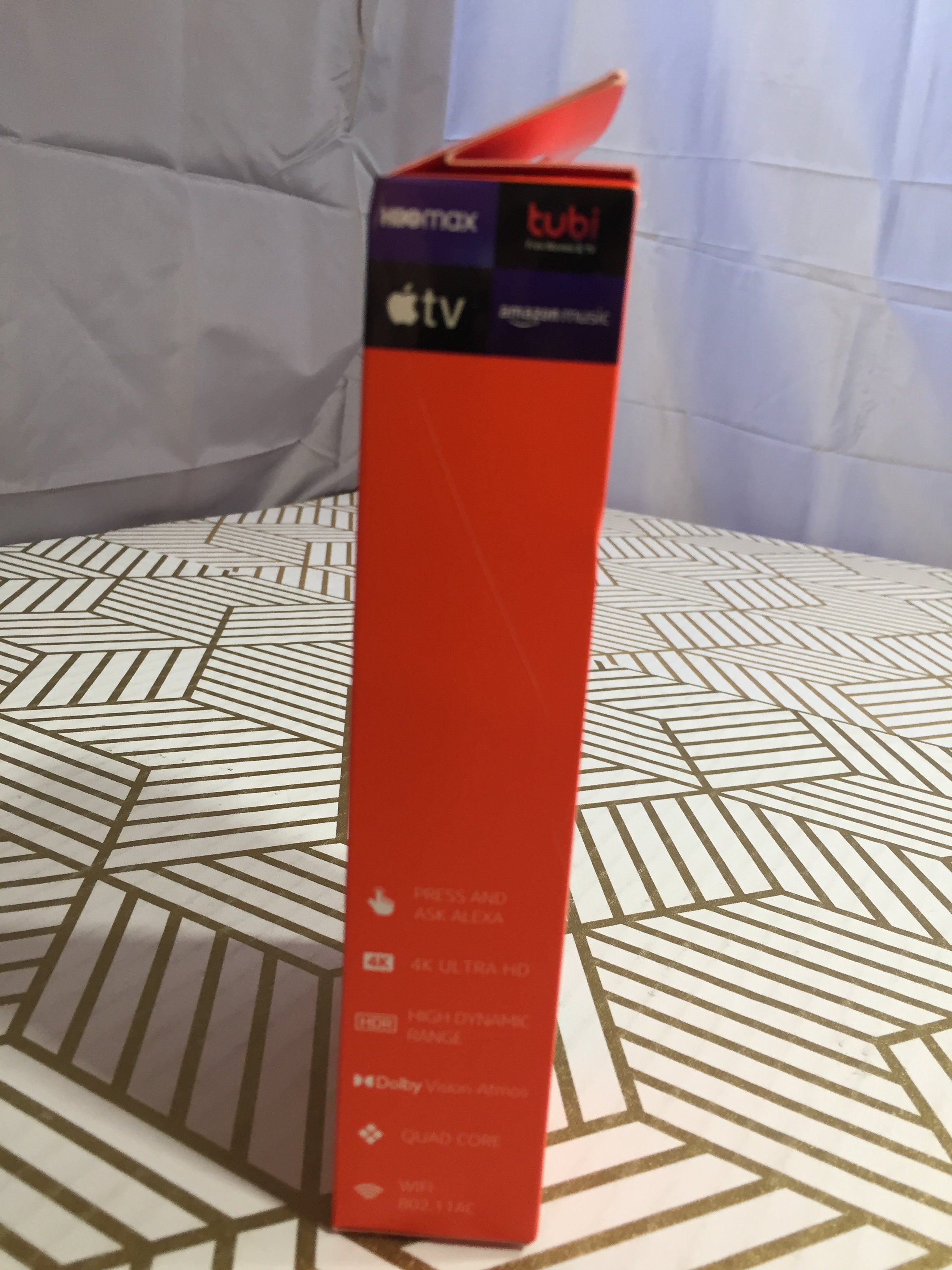 Fire TV Stick 4K, Brilliant 4K Streaming Quality *SEALED* (8042172514542)
