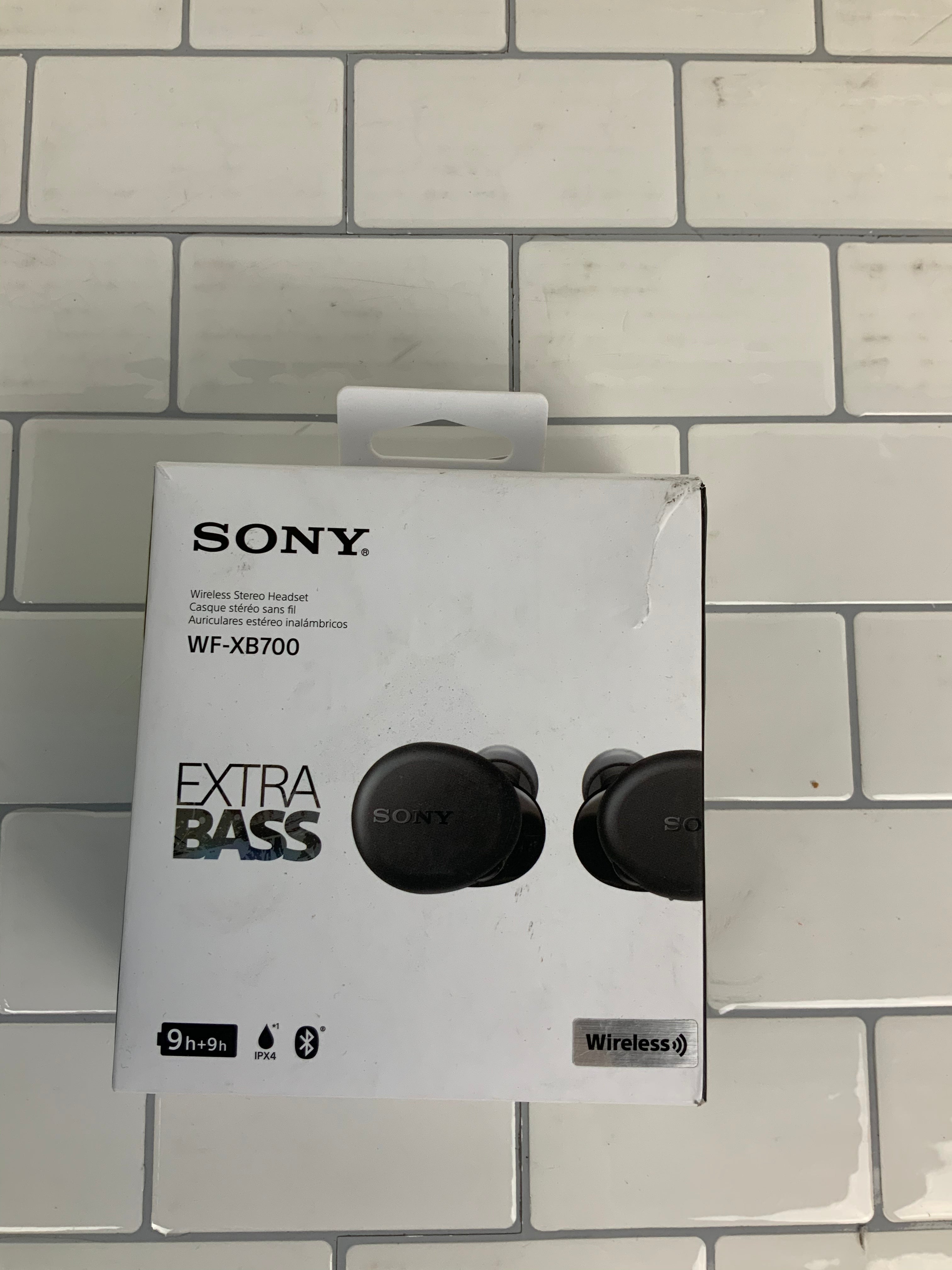 Sony WF-XB700 EXTRA BASS True Wireless Earbuds Headset/Headphones with Mic (7454254727406)