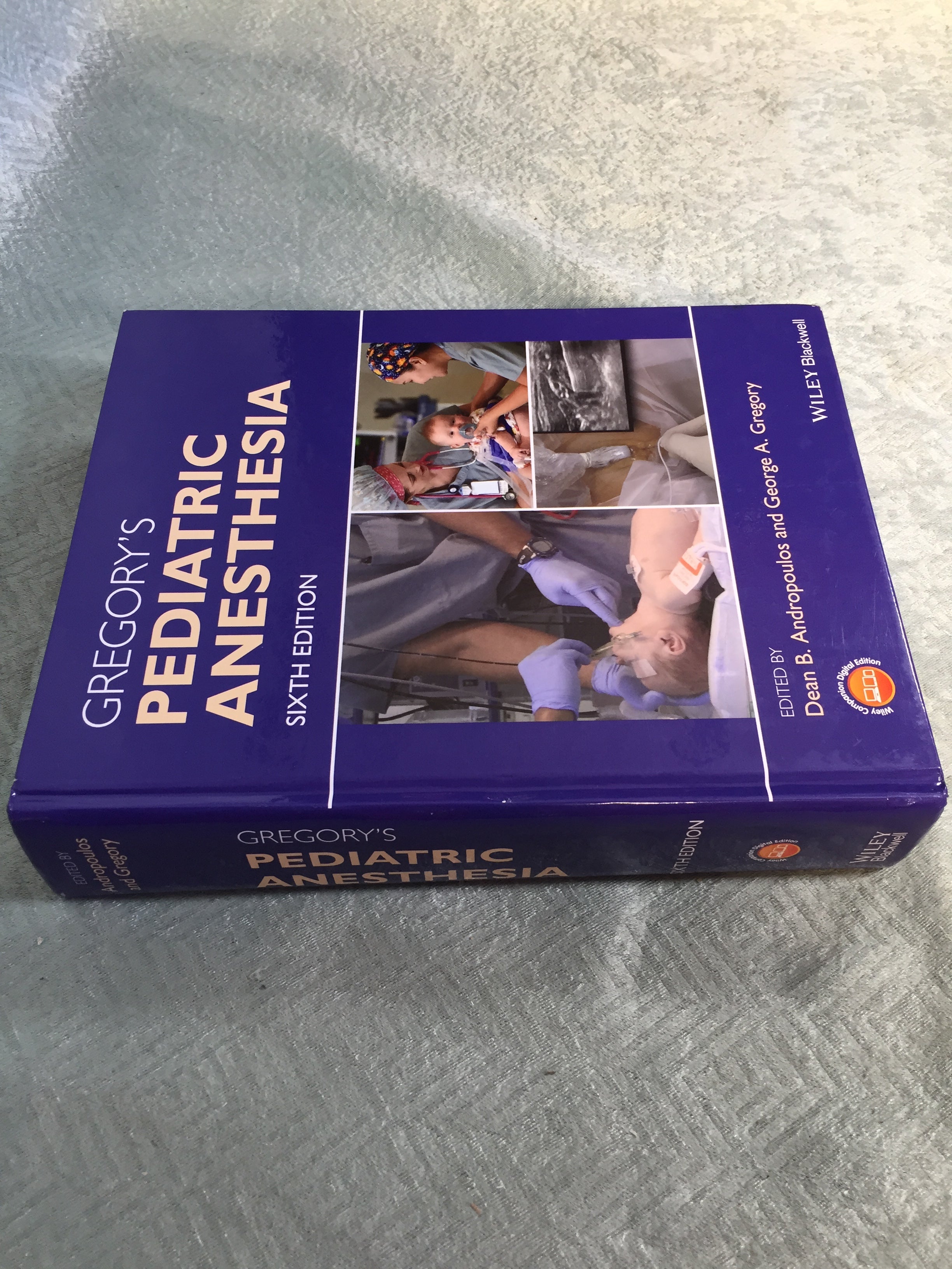 Gregory's Pediatric Anesthesia 6th Edition - Pre-Owned (7602421694702)