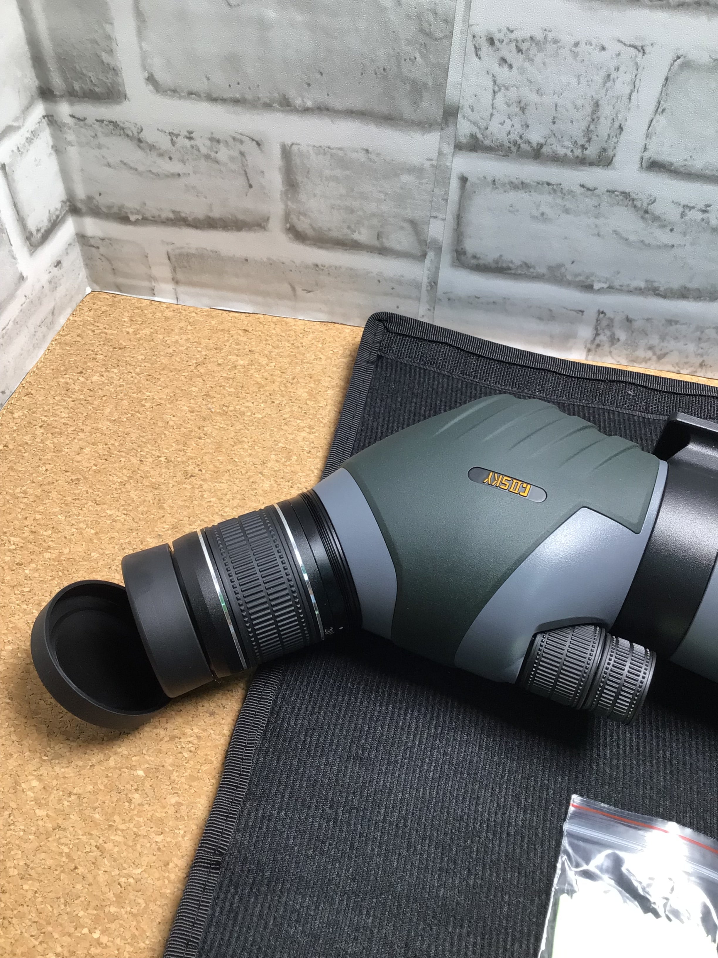 Gosky 2060x80 Dual Focusing ED Spotting Scope Ultra High Definition O