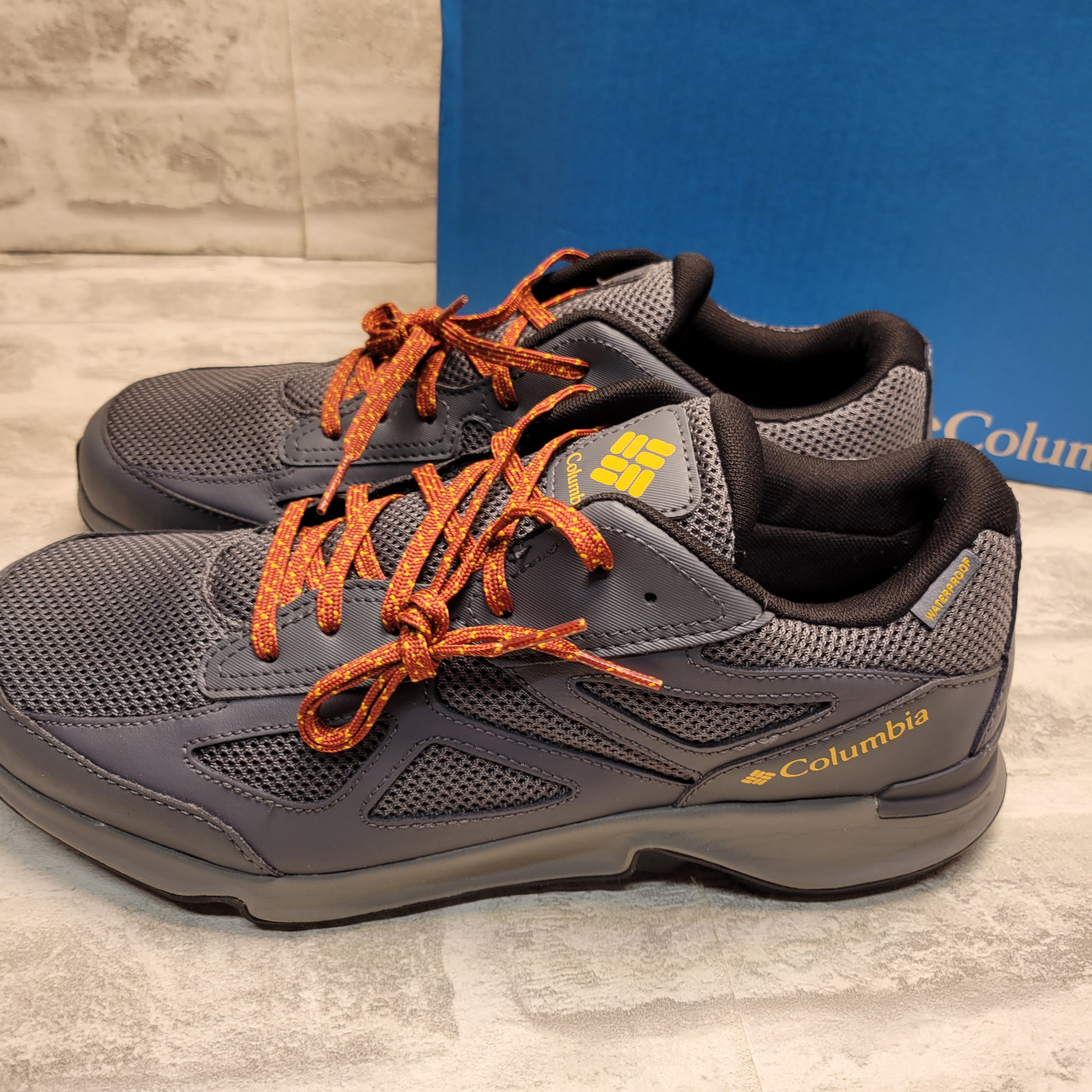 Columbia Mens Vitesse Fasttrack Waterproof Hiking Shoe 10.5 Graphite/B