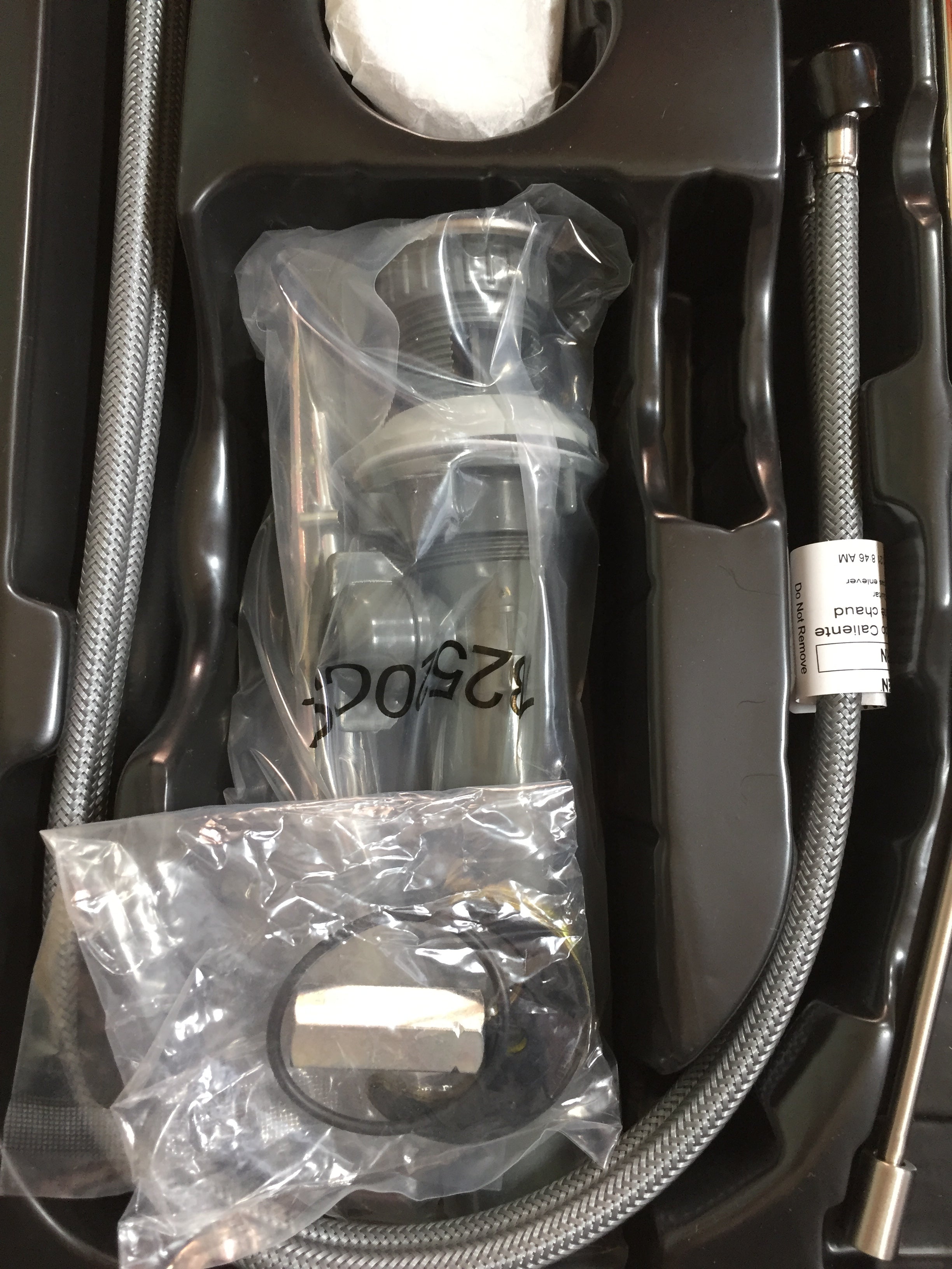 MOEN WS84760SRN Genta Single Hole Single-Handle Bathroom Faucet Brushed Nickel (7639847272686)