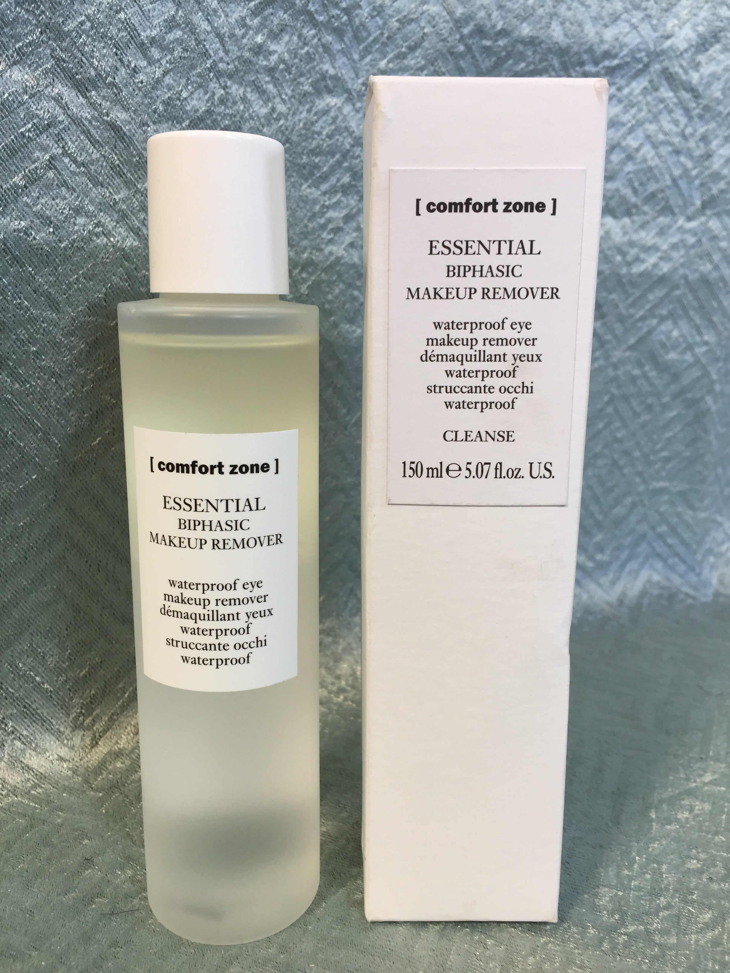 comfort zone Essential Biphasic Eye Makeup Remover 5.07oz (7611378499822)