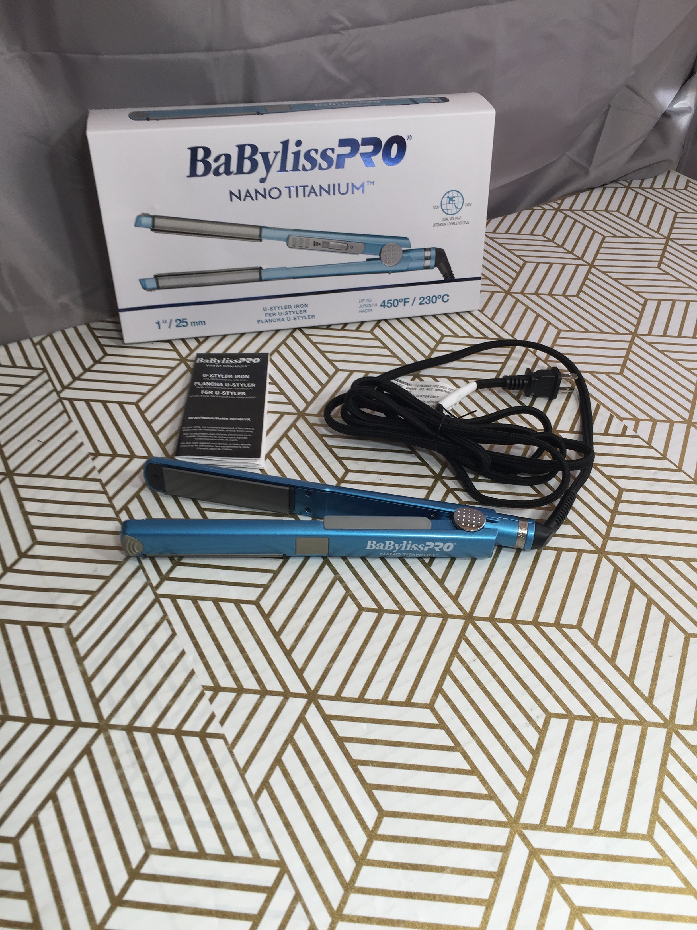 BaBylissPRO Nano Titanium Styler (8051235520750)
