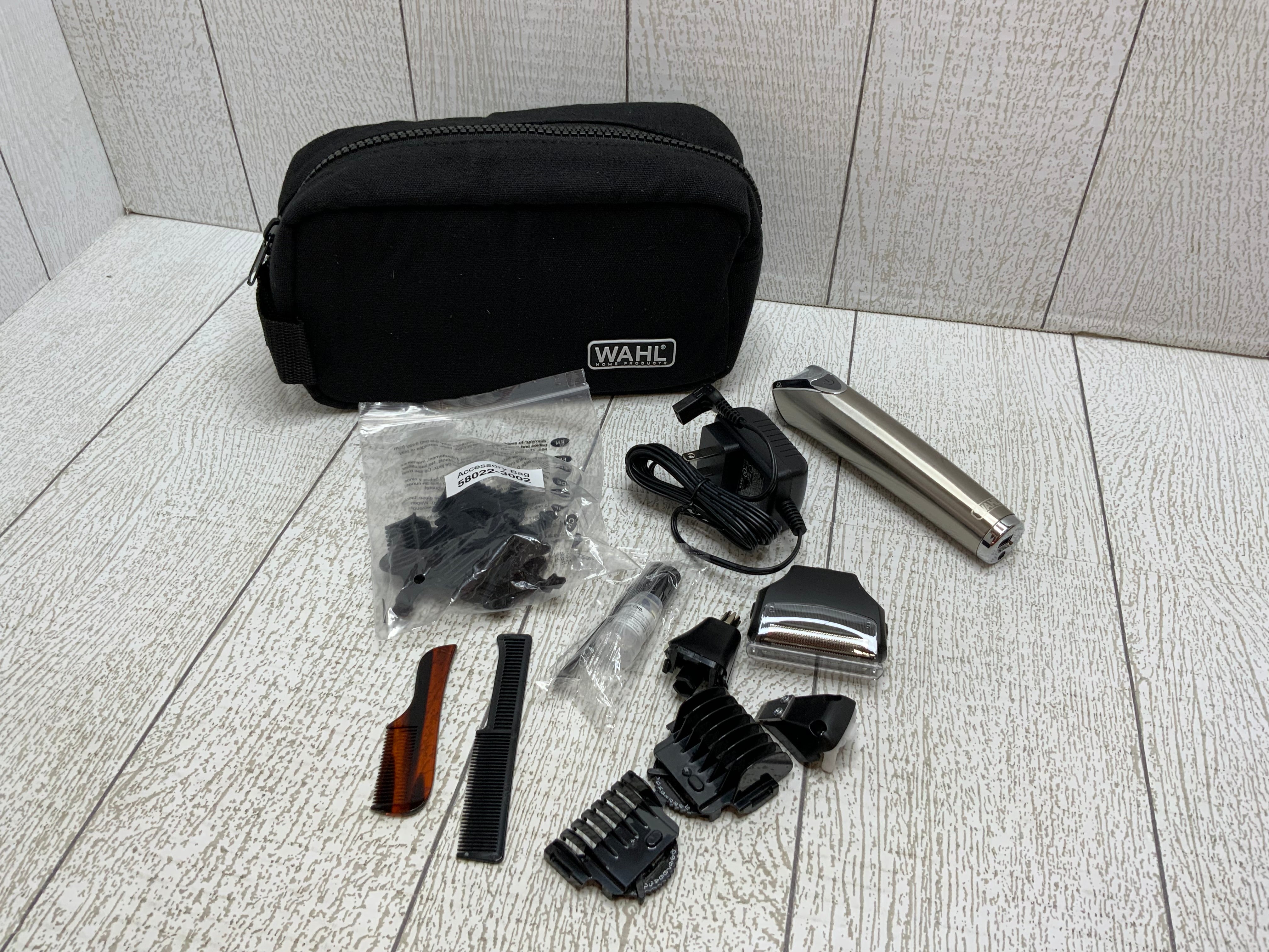 Wahl Stainless Steel Lithium Ion 2.0+ Beard Trimmer for Men (8026118815982)