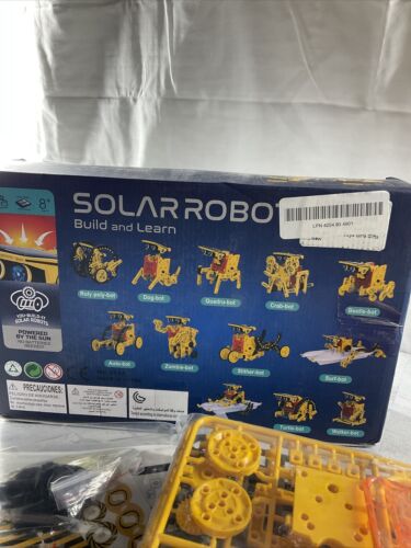 HOMOFY STEM Toys New Upgrade Solar Robot Kit 12 in 1 Solar Powered DIY Learning (6922805280951)