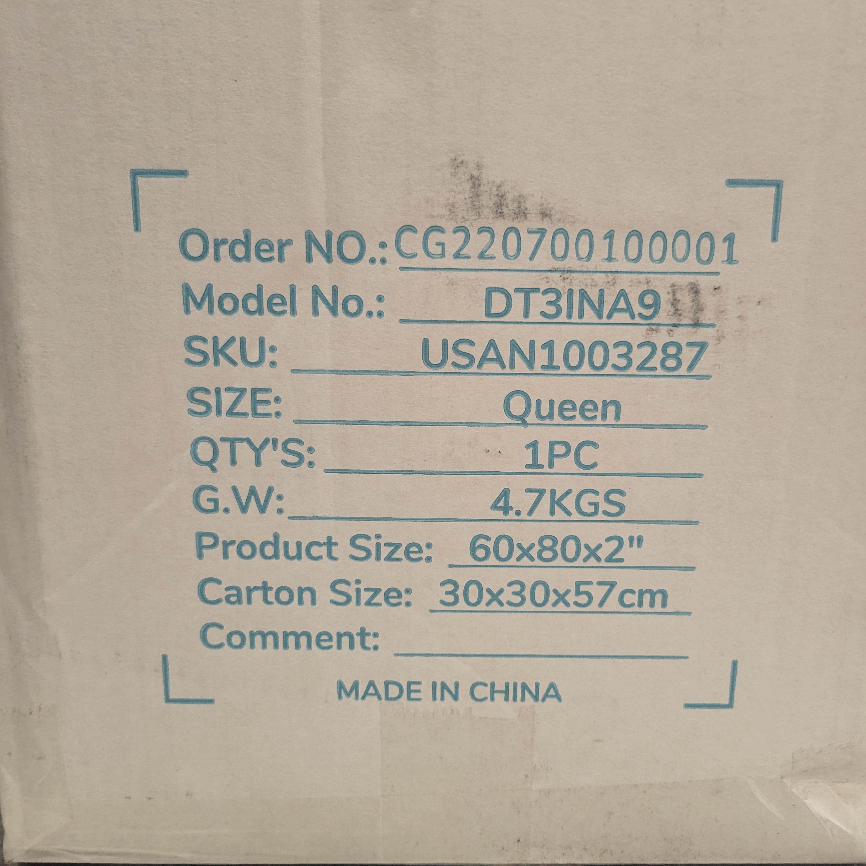 RECCI 2 Inch Memory Foam PressureRelieving Mattress Topper, Queen