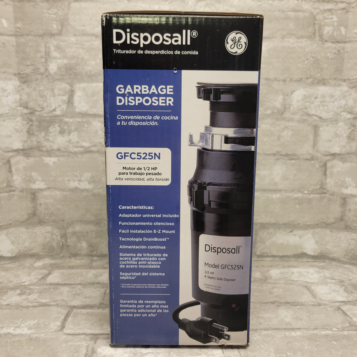 GE GFC525N Sink 1/2 HP Continuous Feed Disposer RDW LIQUIDATIONS