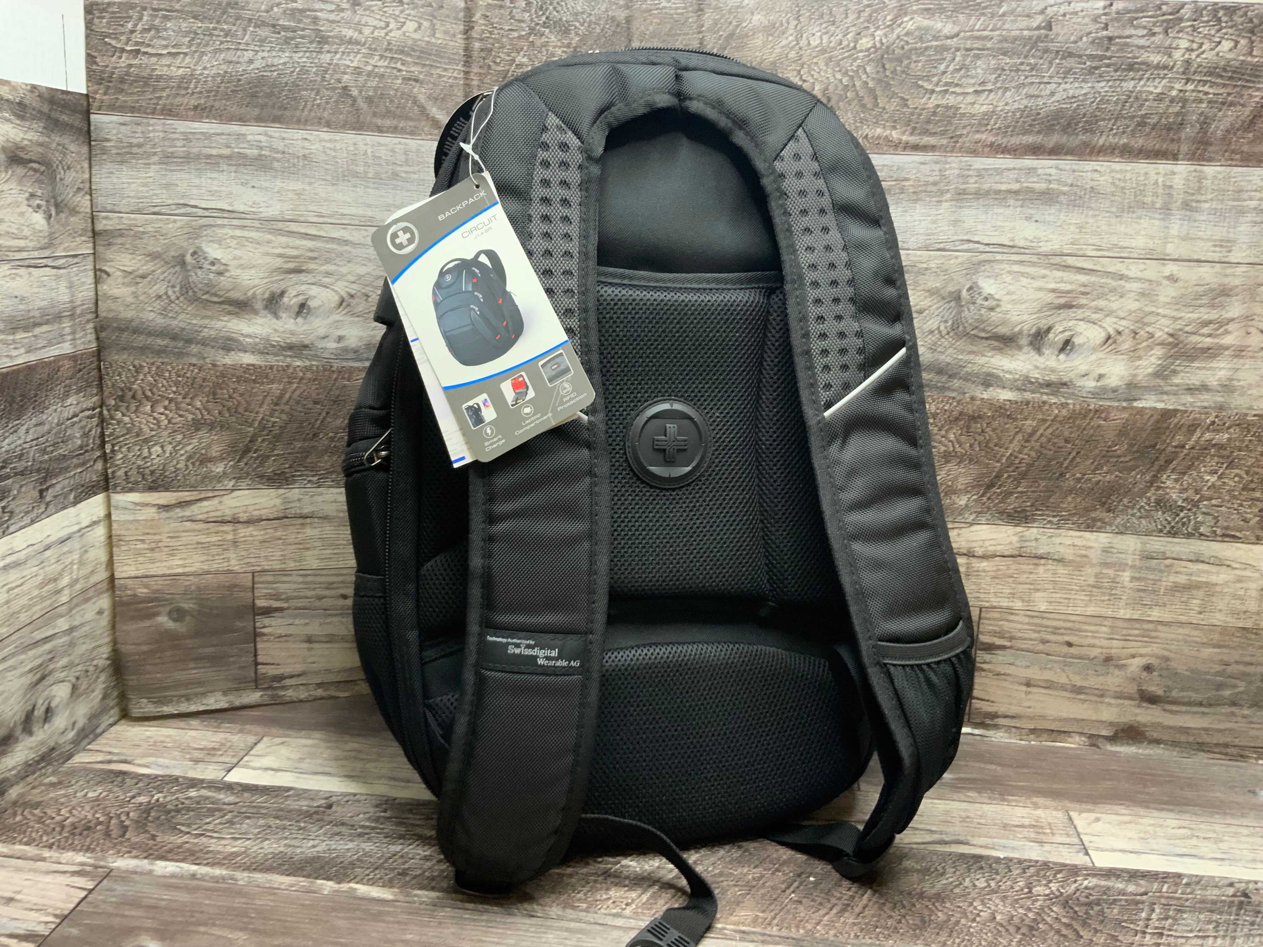 Swissdigital Design Circuit College Business Travel Backpack TSA Friendly (8073521332462)