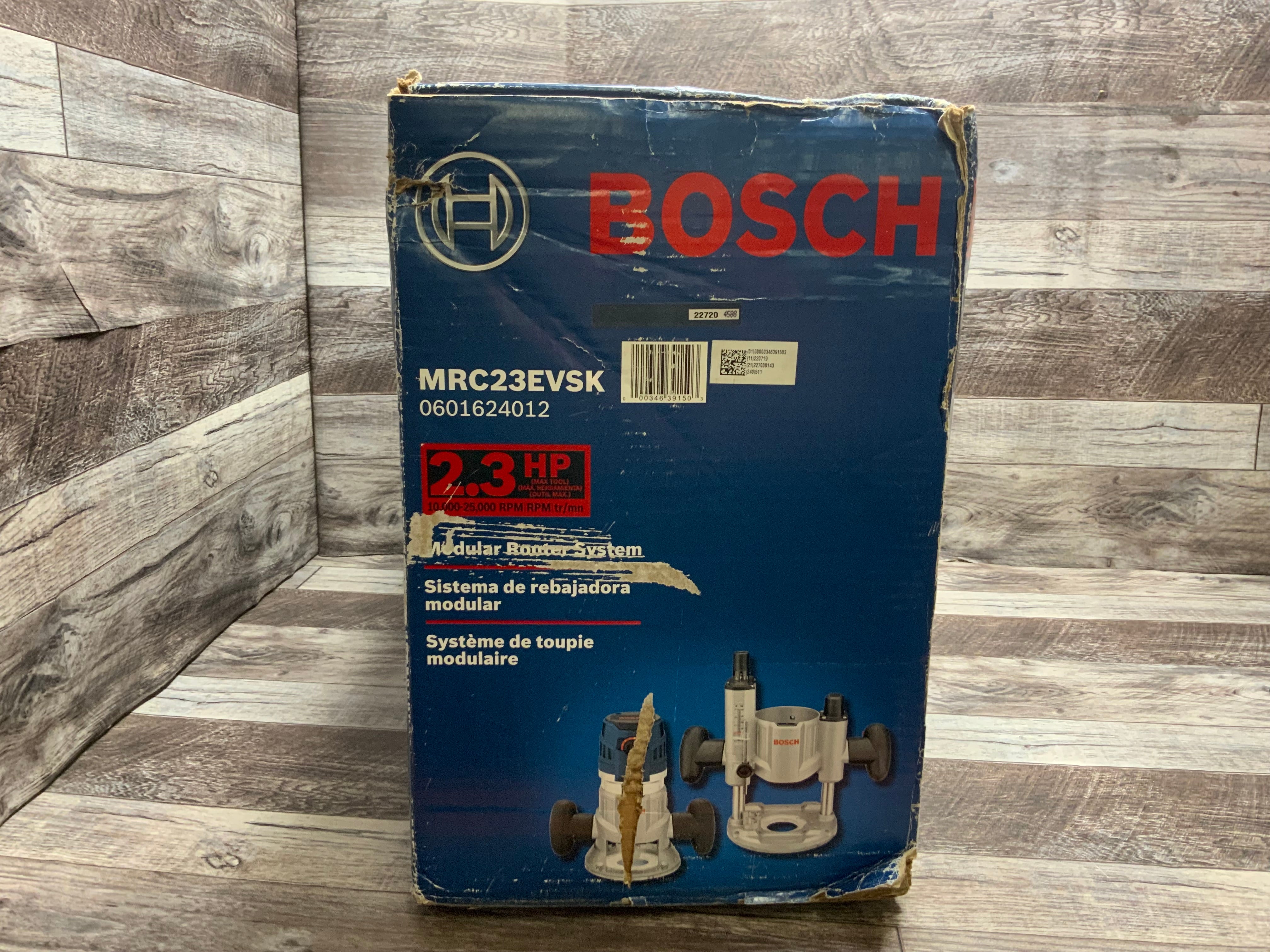 BOSCH MRC23EVSK Combination Router 15 Amp Router Kit **FOR PARTS**