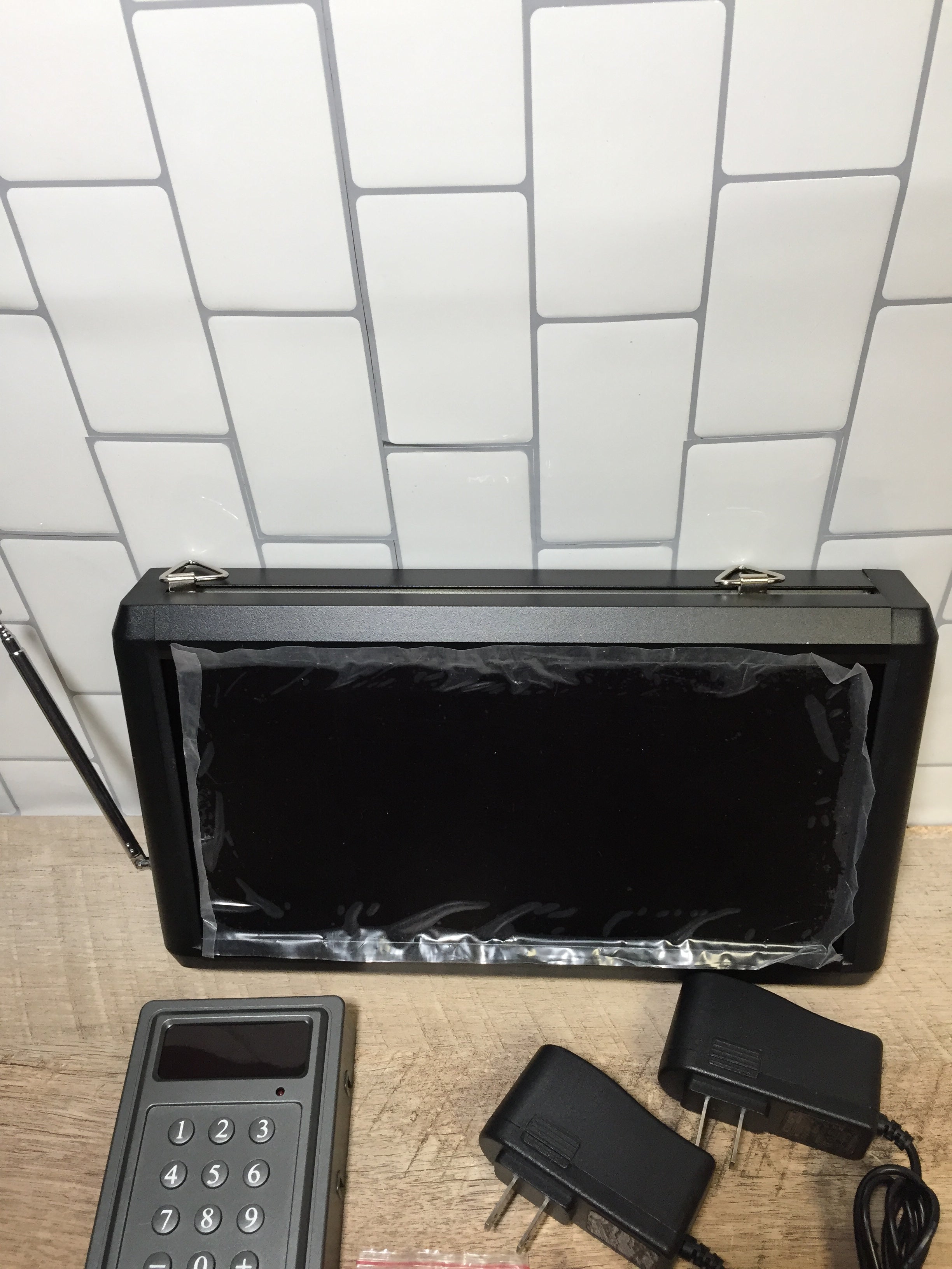 Wireless Queue Calling System, Take A Number Display, Restaurant Pager System (7342136623342)