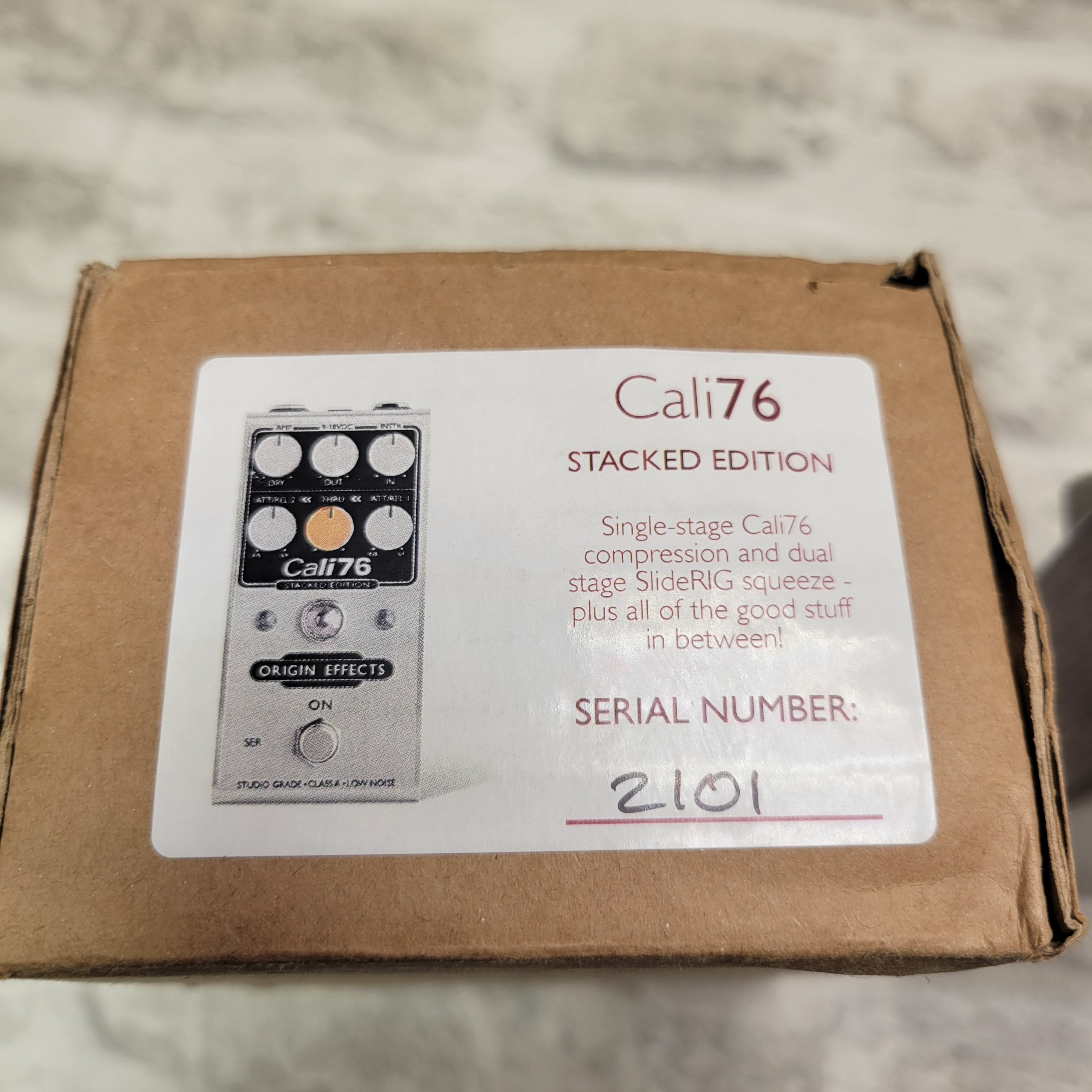 Origin Effects CALI76 Stacked Edition Compressor Pedal (7677042327790)