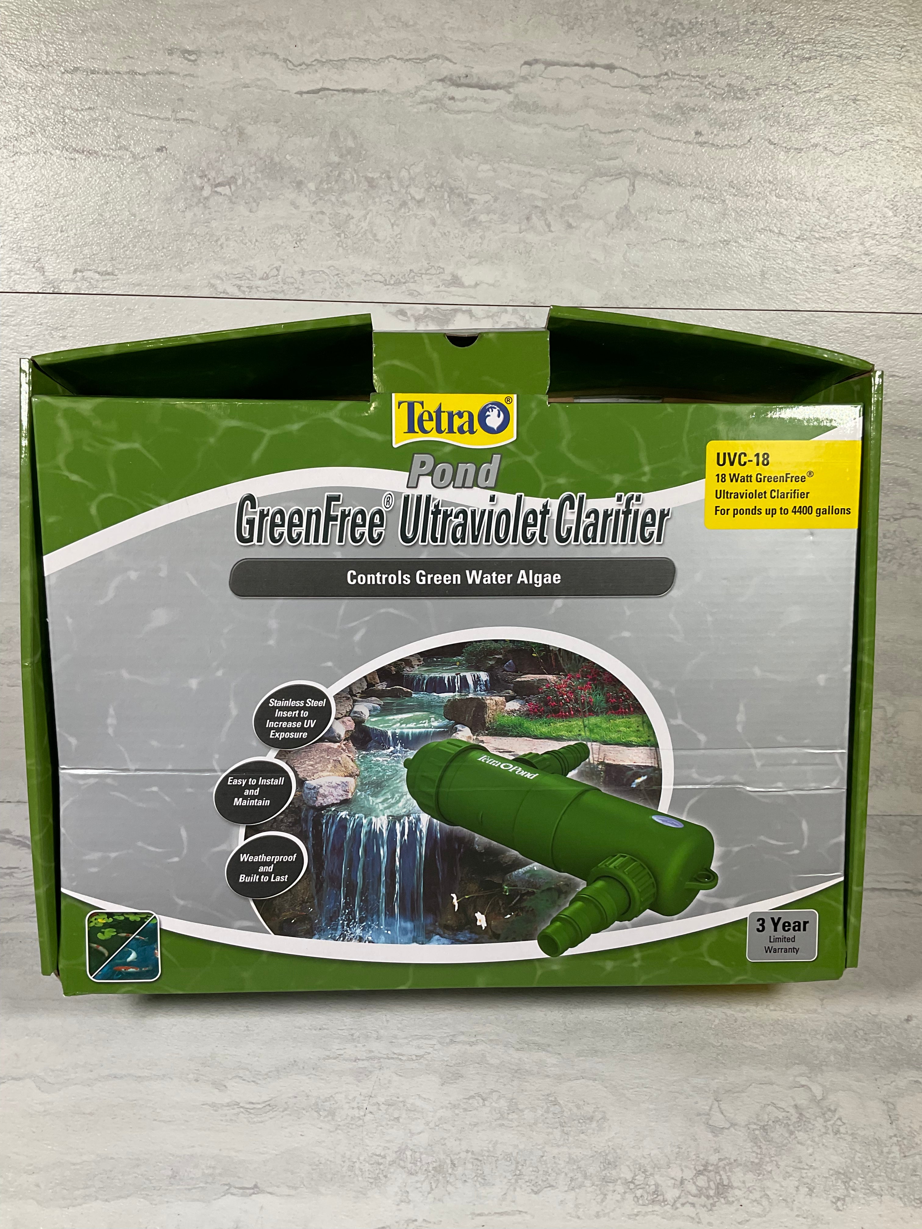 TetraPond UVC-18 GreenFree UV Clarifiers, Up To 4400 Gallons, 18-Watt (6979552215223)