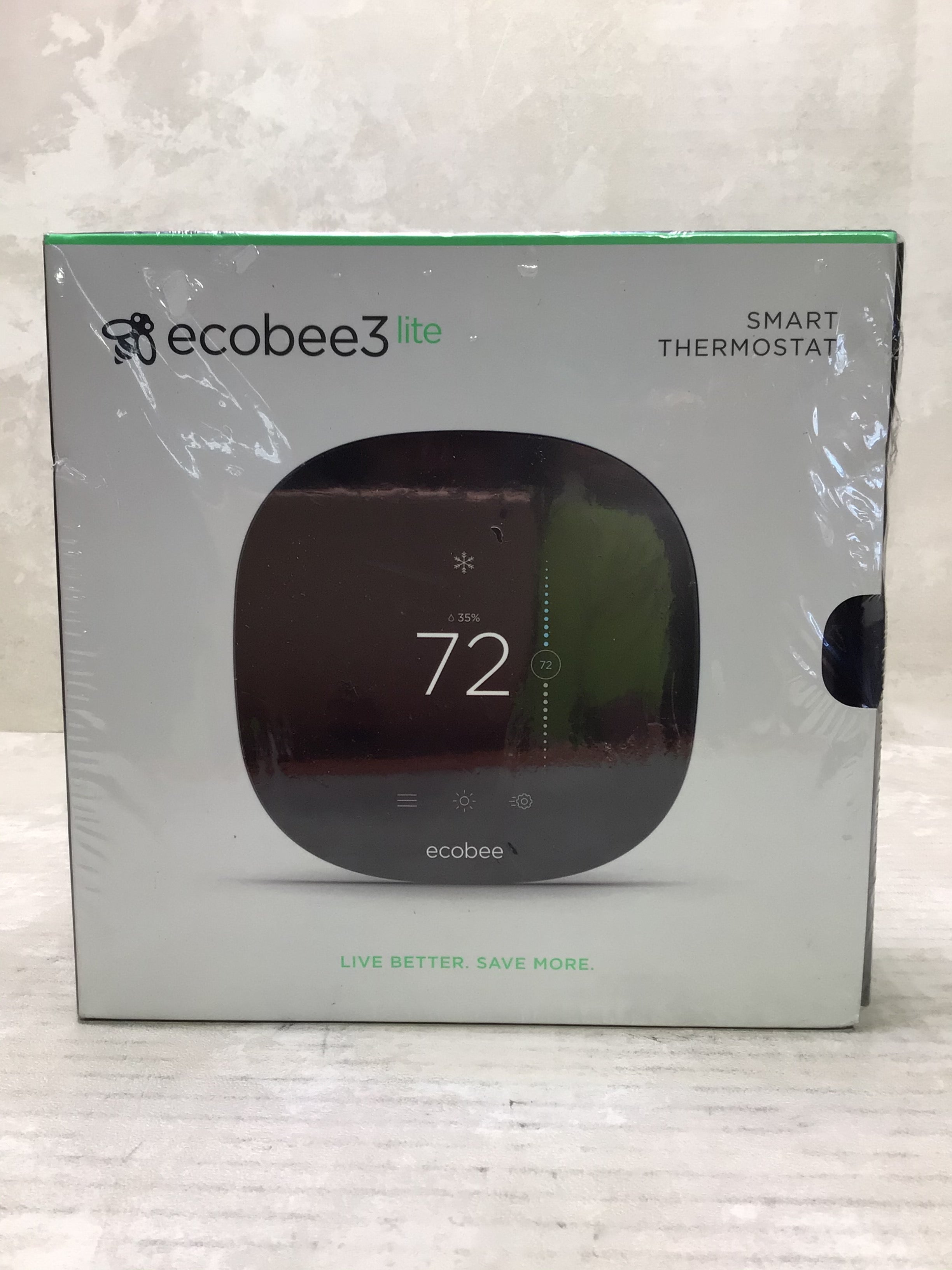 Ecobee3 Lite SmartThermostat, Black (7666042142958)