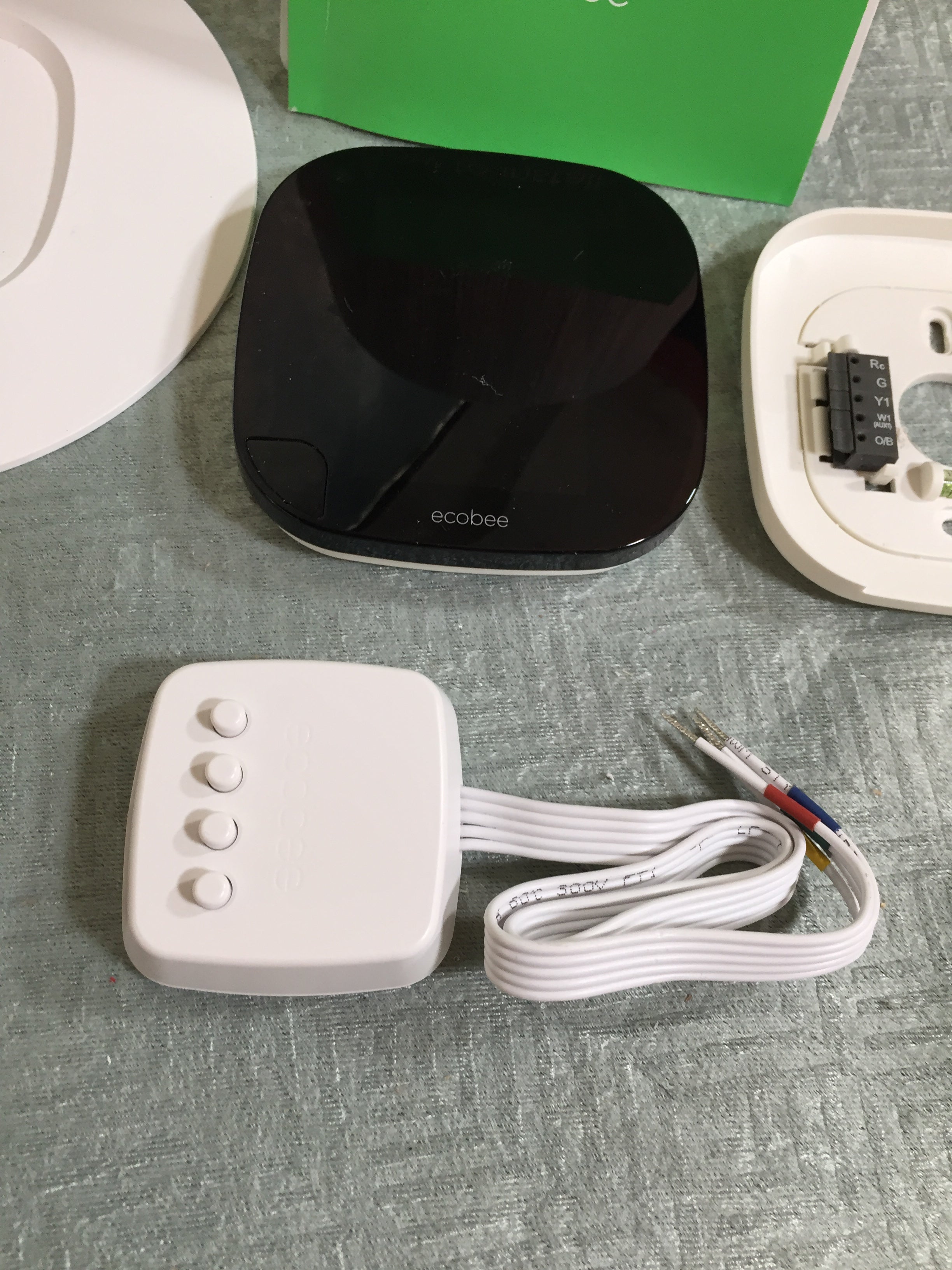 ecobee Lite SmartThermostat, Black - USED READ DESCRIPTION (7578692190446)