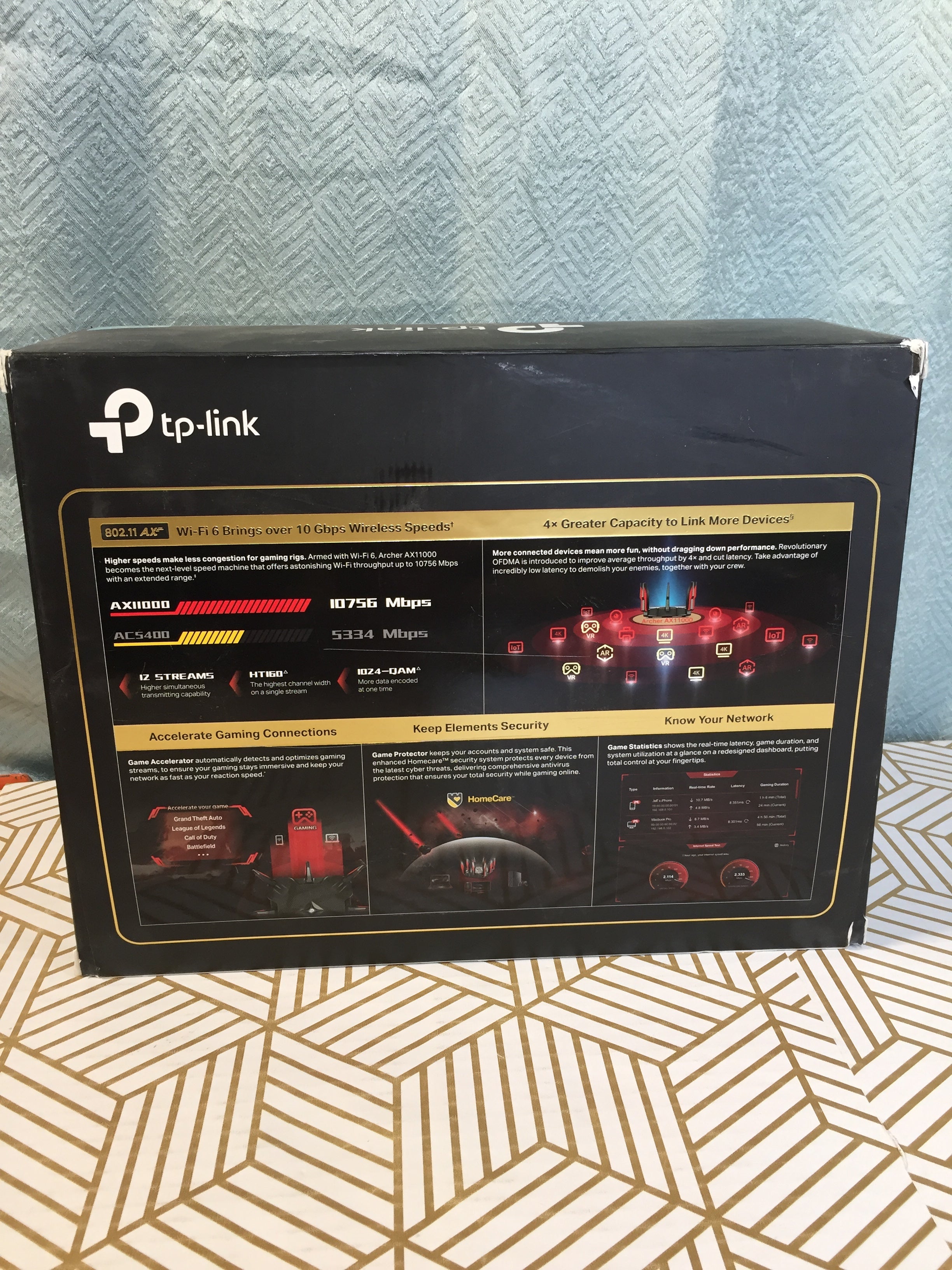 TP-Link Archer AX11000 Tri-Band Wi-Fi 6 Router (7712470335726)