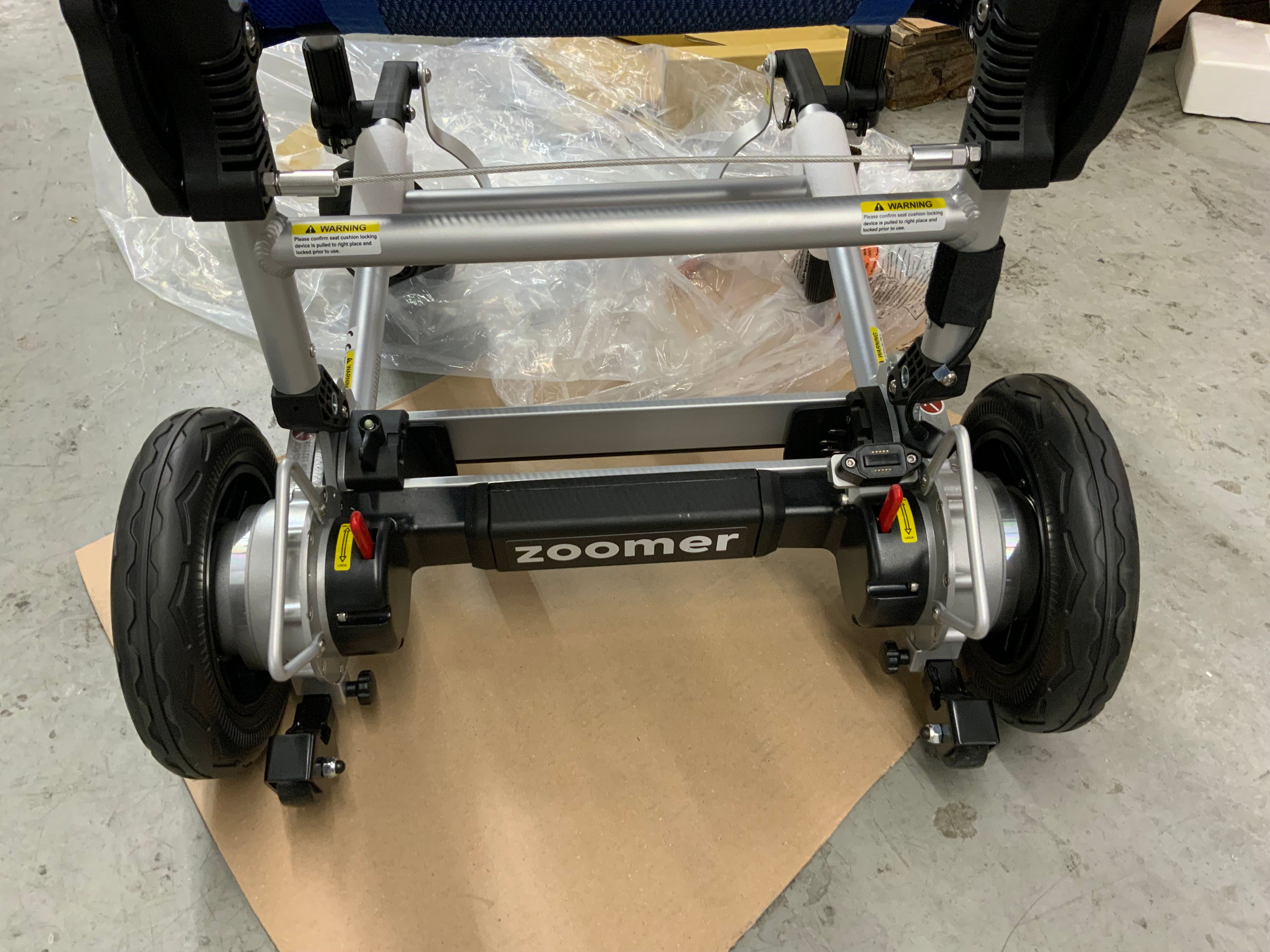 Zoomer Chair Electric Power Wheelchair from Journey Health & Lifestyle (BLUE) (8149788098798)