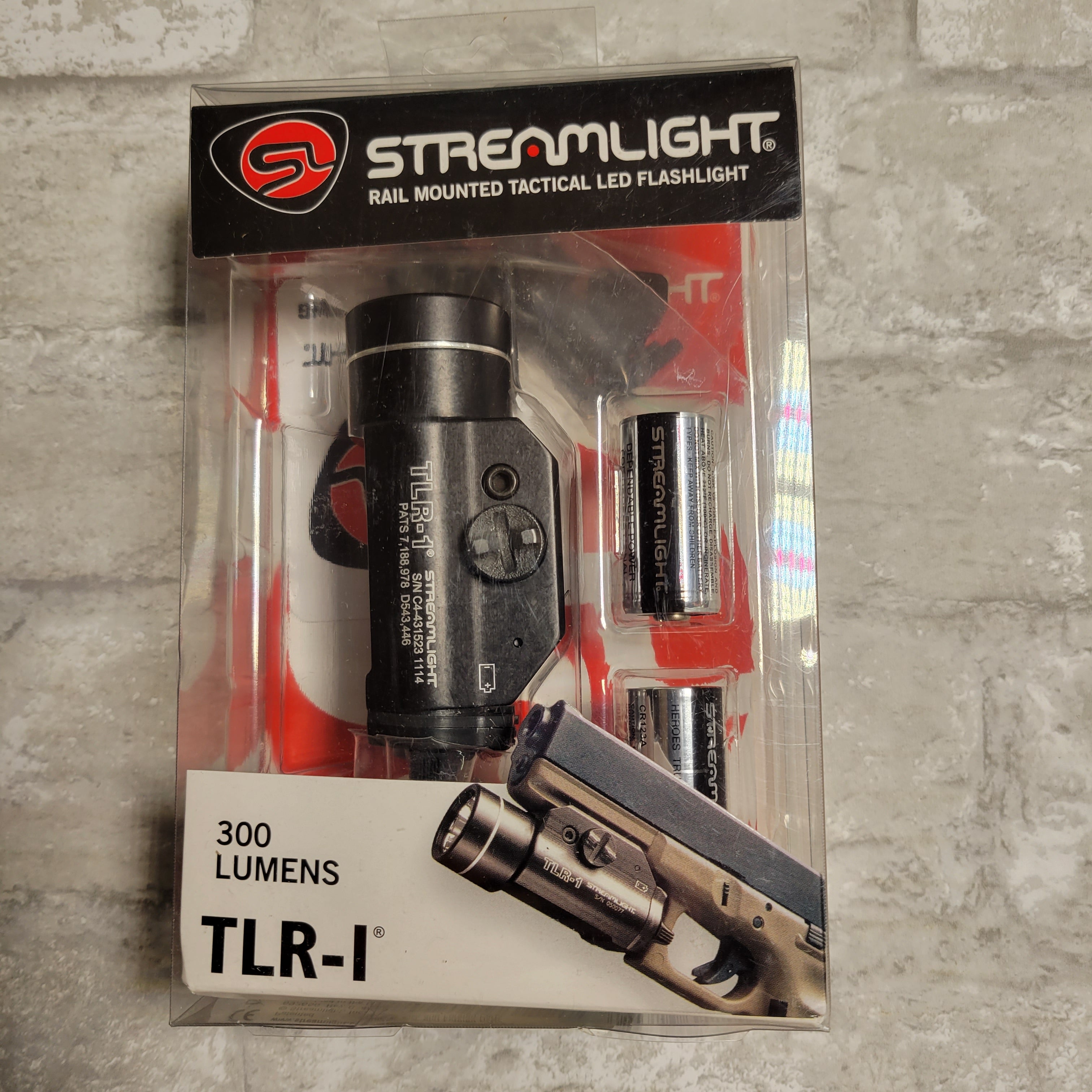 Streamlight TLR-1 Weapons Rail Mounted Tactical Flash Light *DAMAGED* (8034475409646)