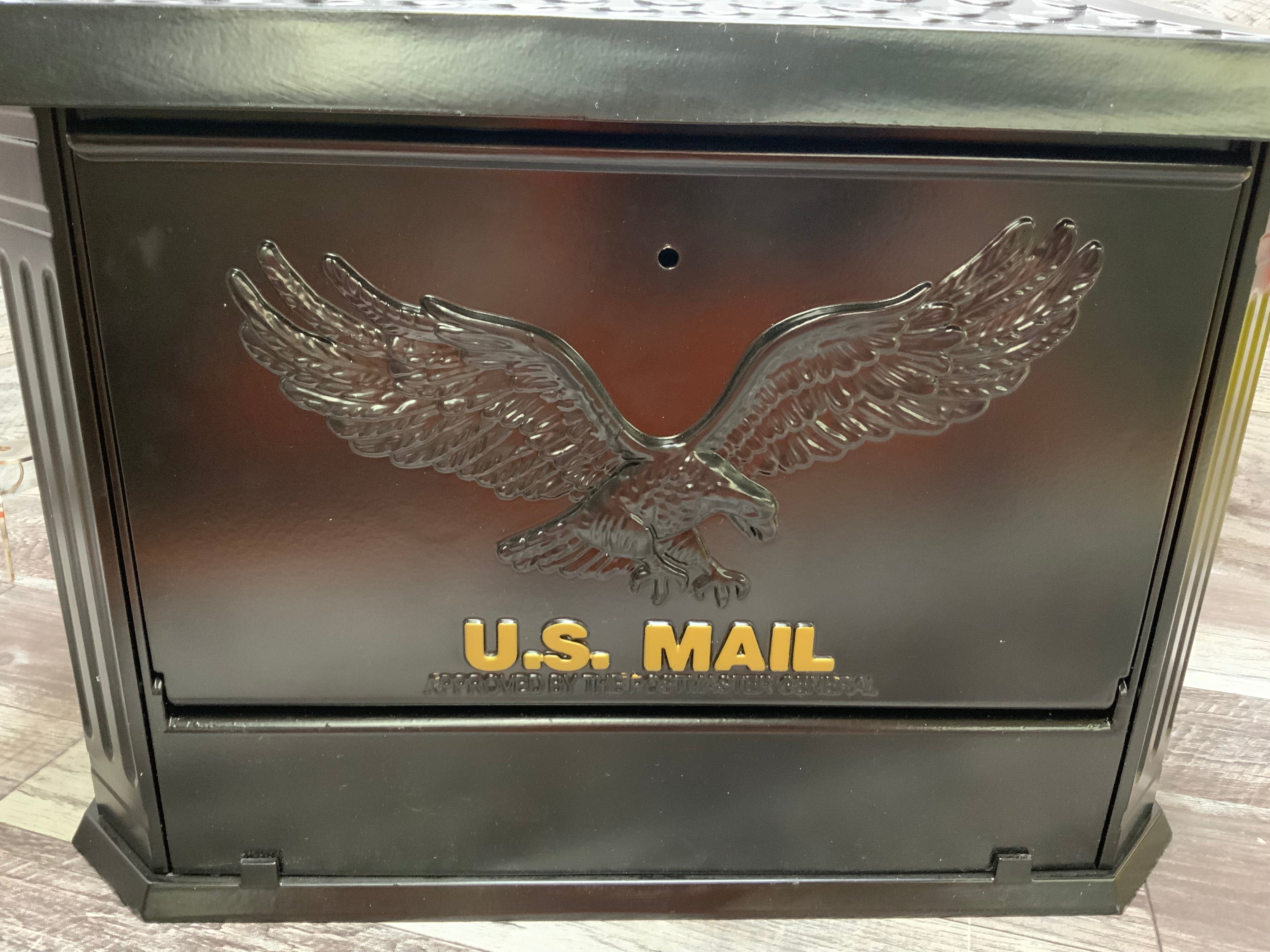 Gibraltar Mailboxes Hamilton Large Capacity Cast Aluminum Black (8131615817966)