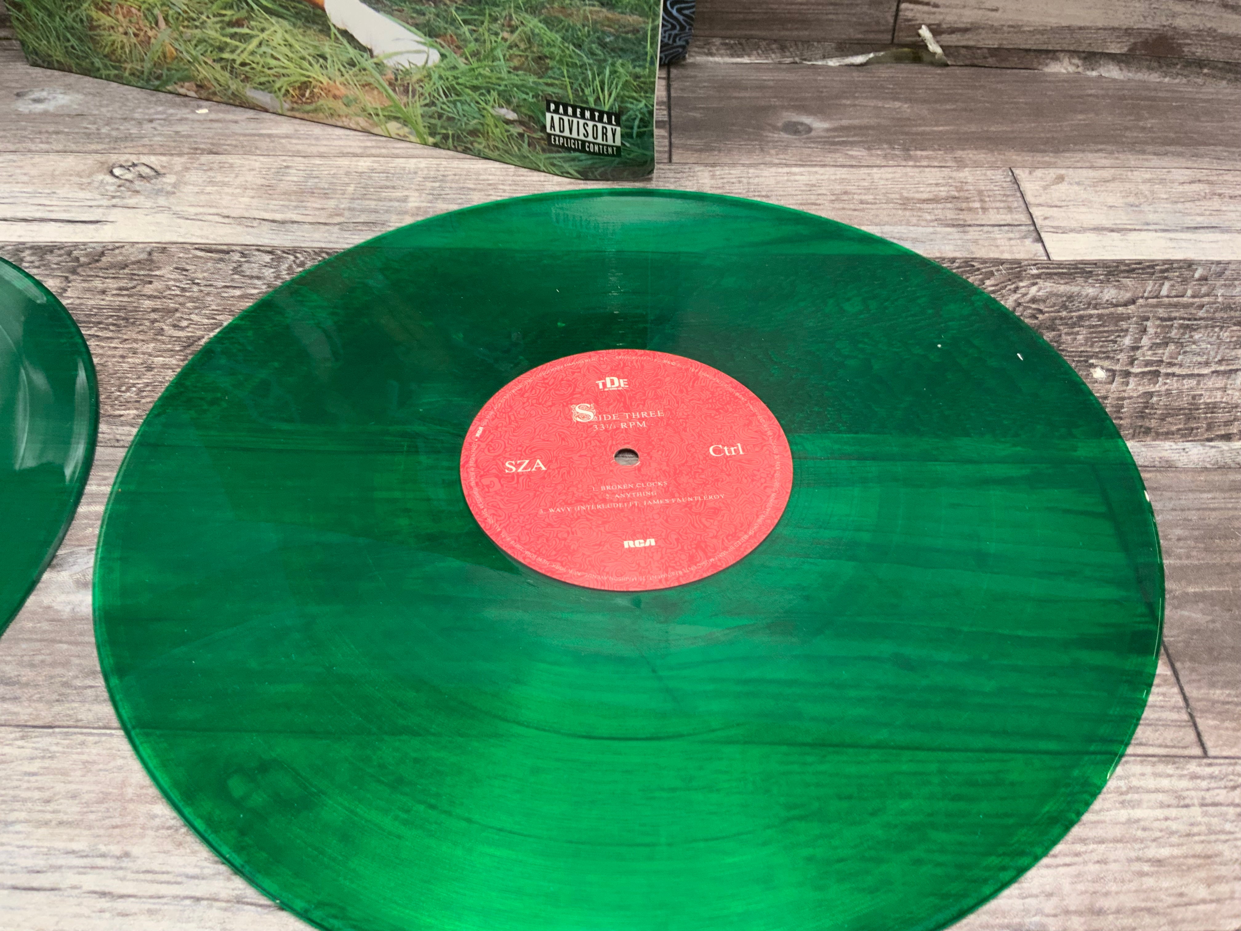 SZA CTRL Green Vinyl 2LP (8115675791598)