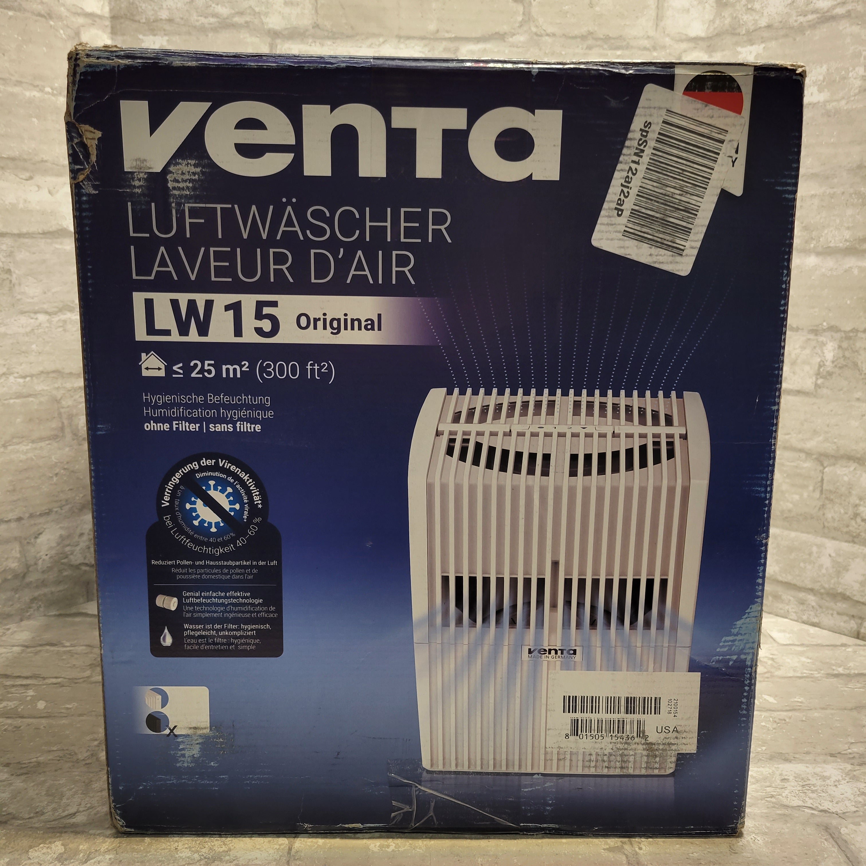 Venta LW15 Original Humidifier in Black 300 ft² (8066800025838)
