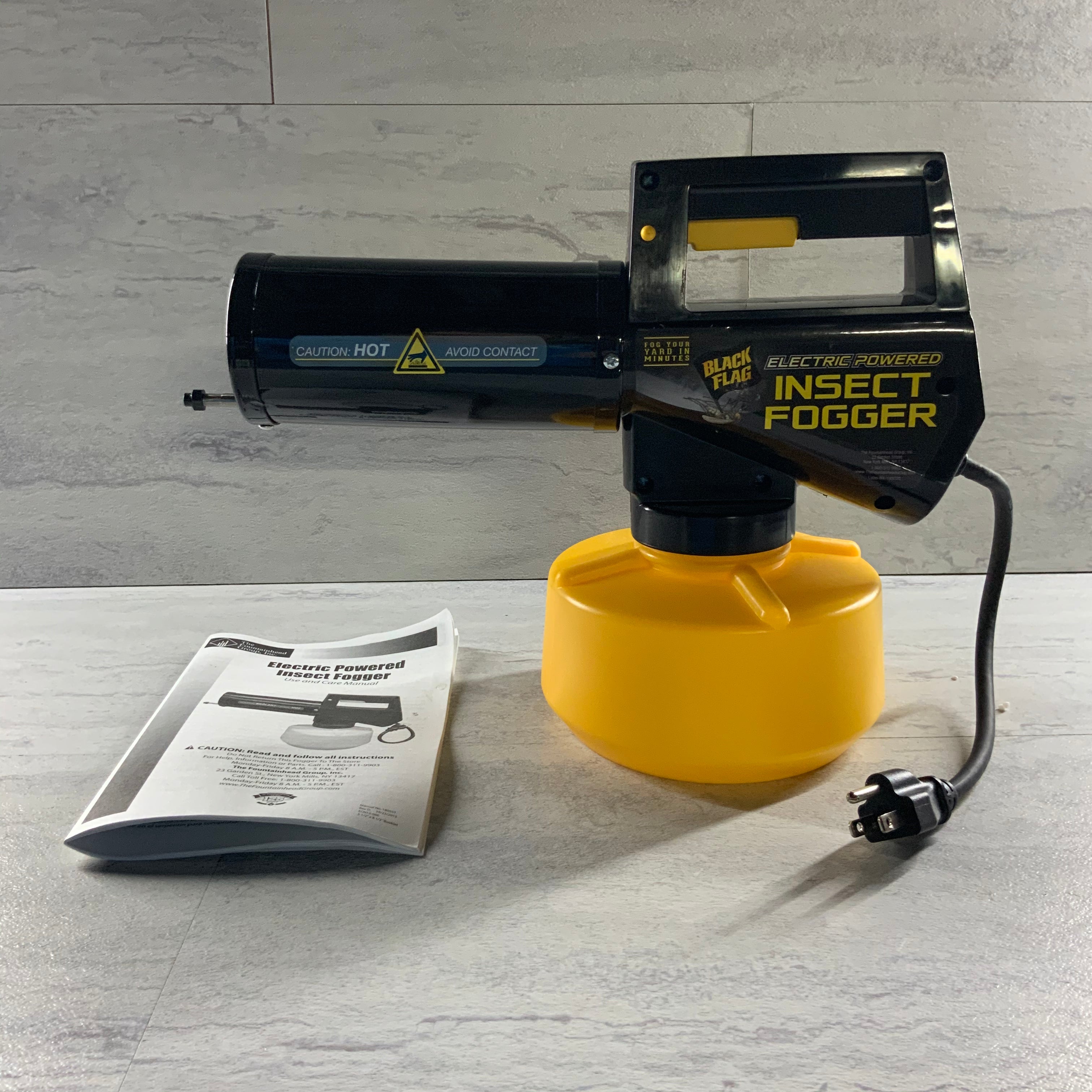 Black Flag 190107 Insect Fogger for Killing/Repelling Mosquitoes, Flie