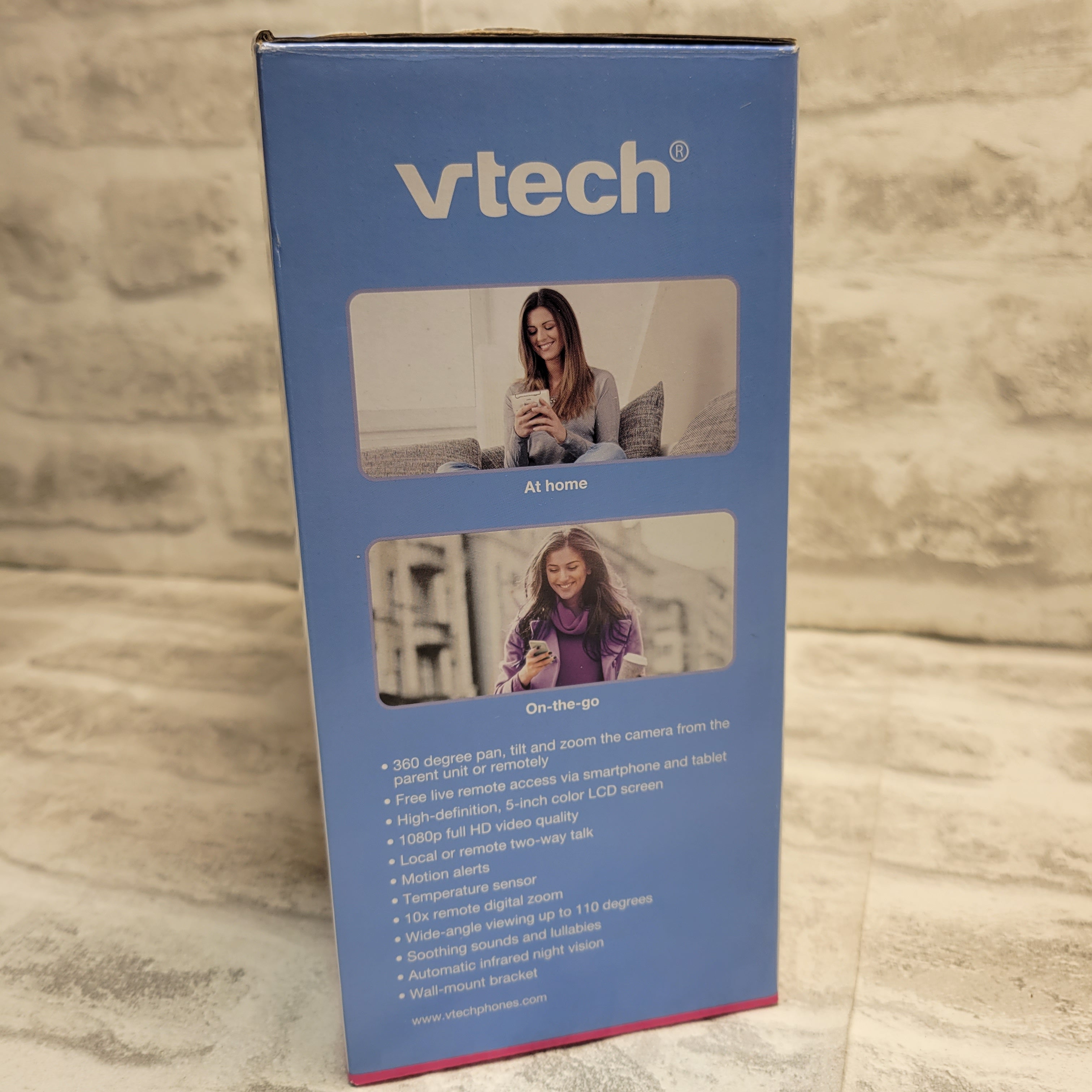 VTech Upgraded Smart WiFi Baby Monitor VM901, 5-inch 720p Display (7884704186606)