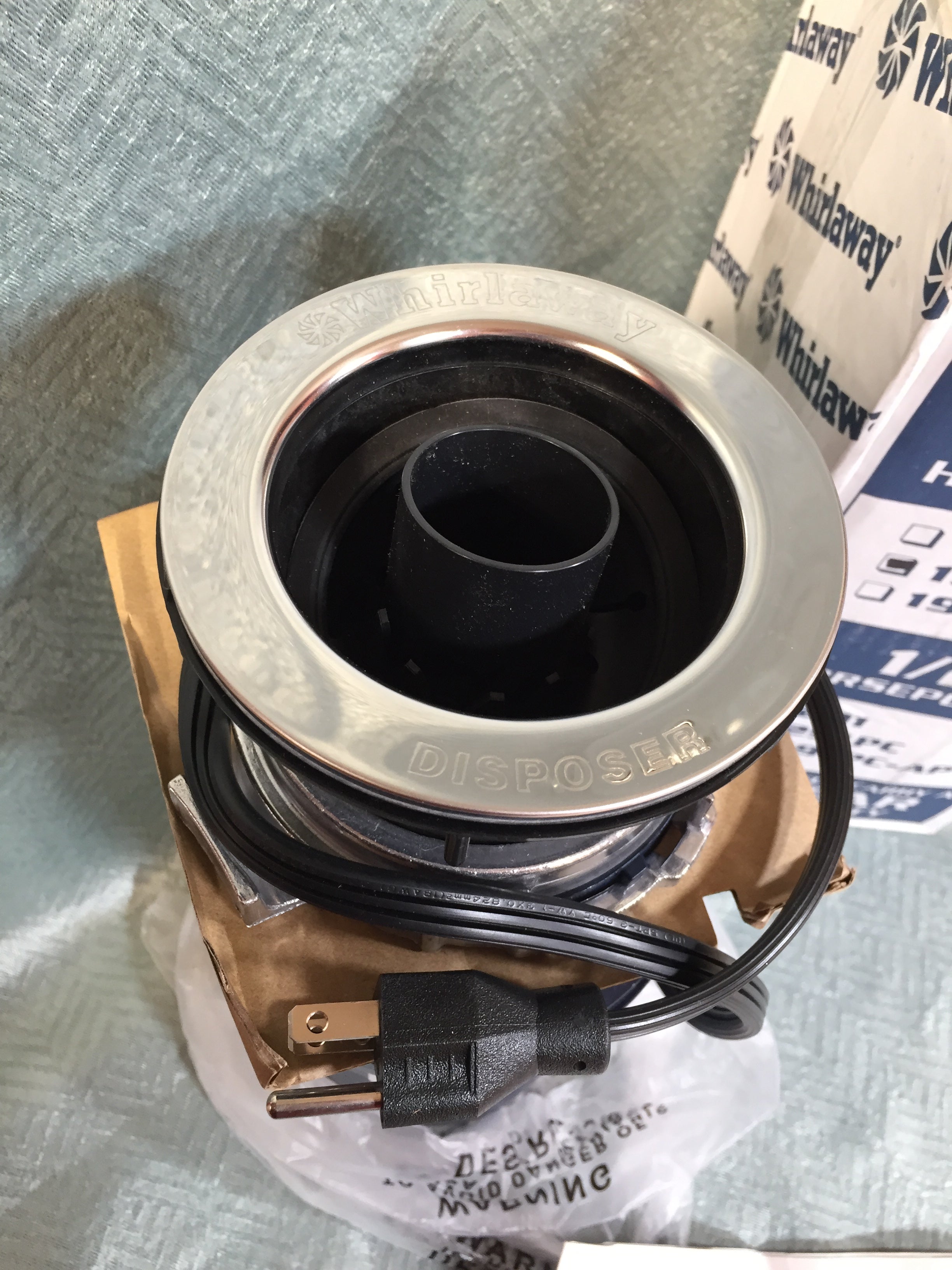 Whirlaway 191 1/3 Horsepower Garbage Disposal (7570805031150)