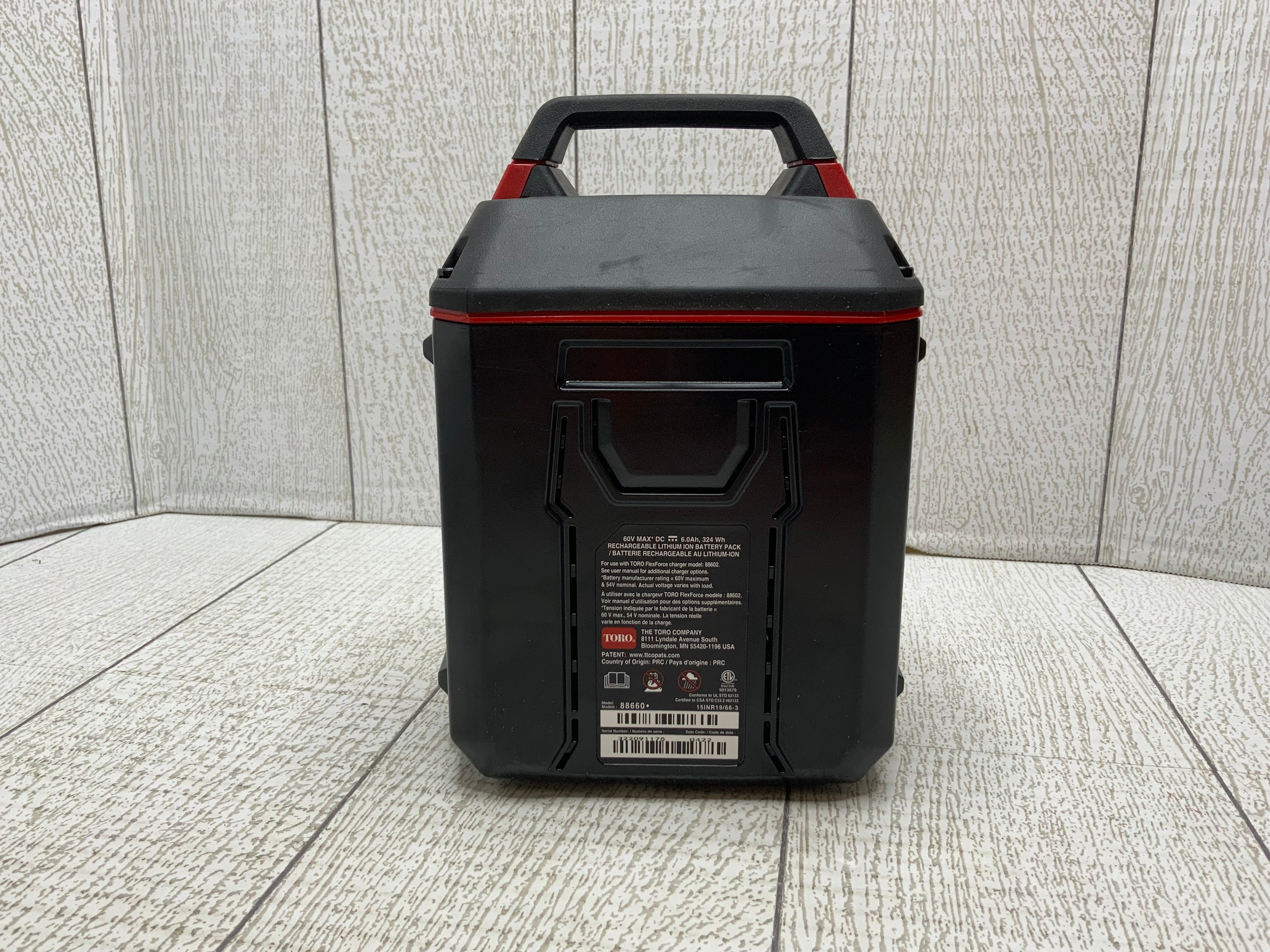 Toro Flex-Force 60V Max 7.5 Ah L324 Li-Ion Battery **FOR PARTS** (8052313915630)