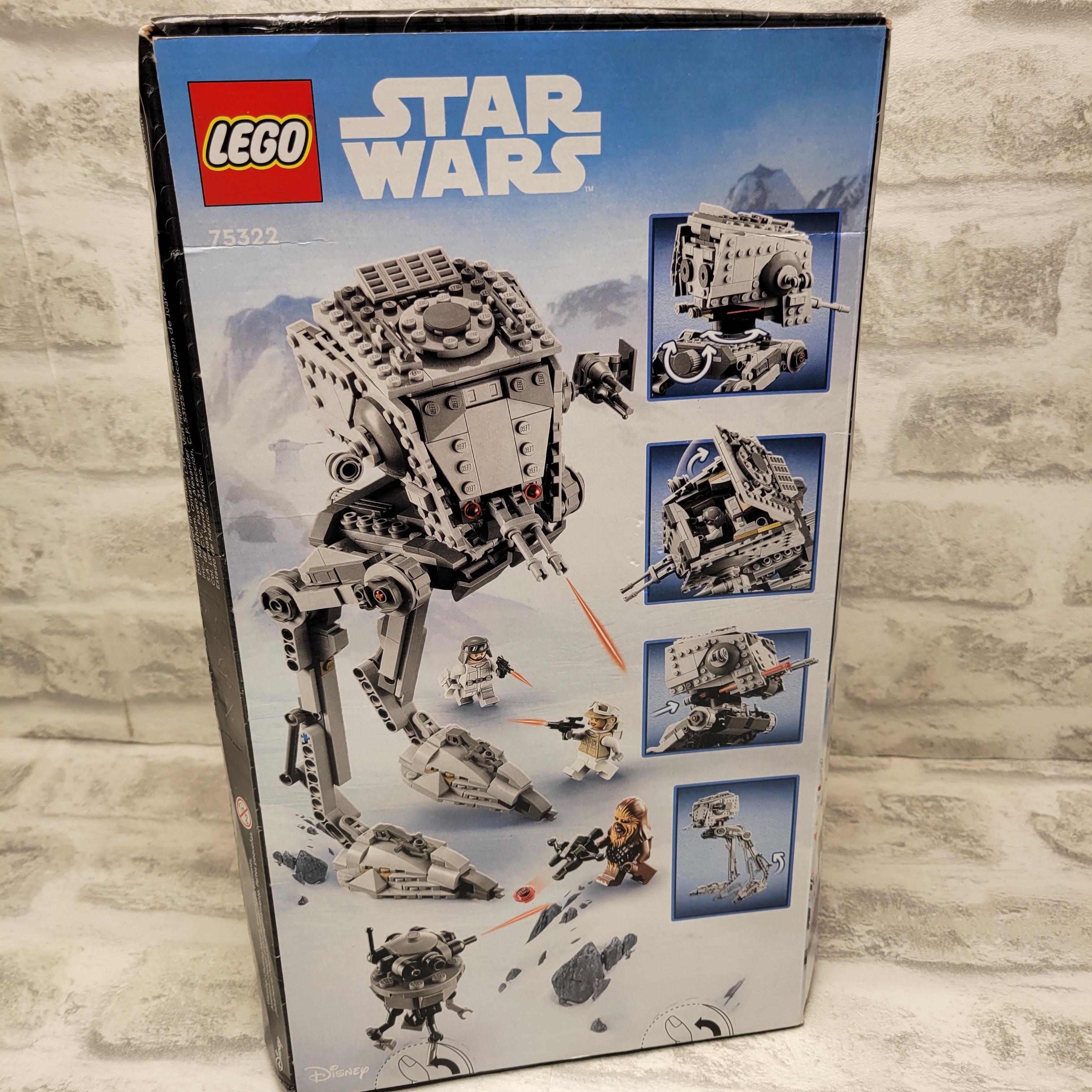 LEGO Star Wars Hoth at-ST 75322 Building Kit (586 Pieces)