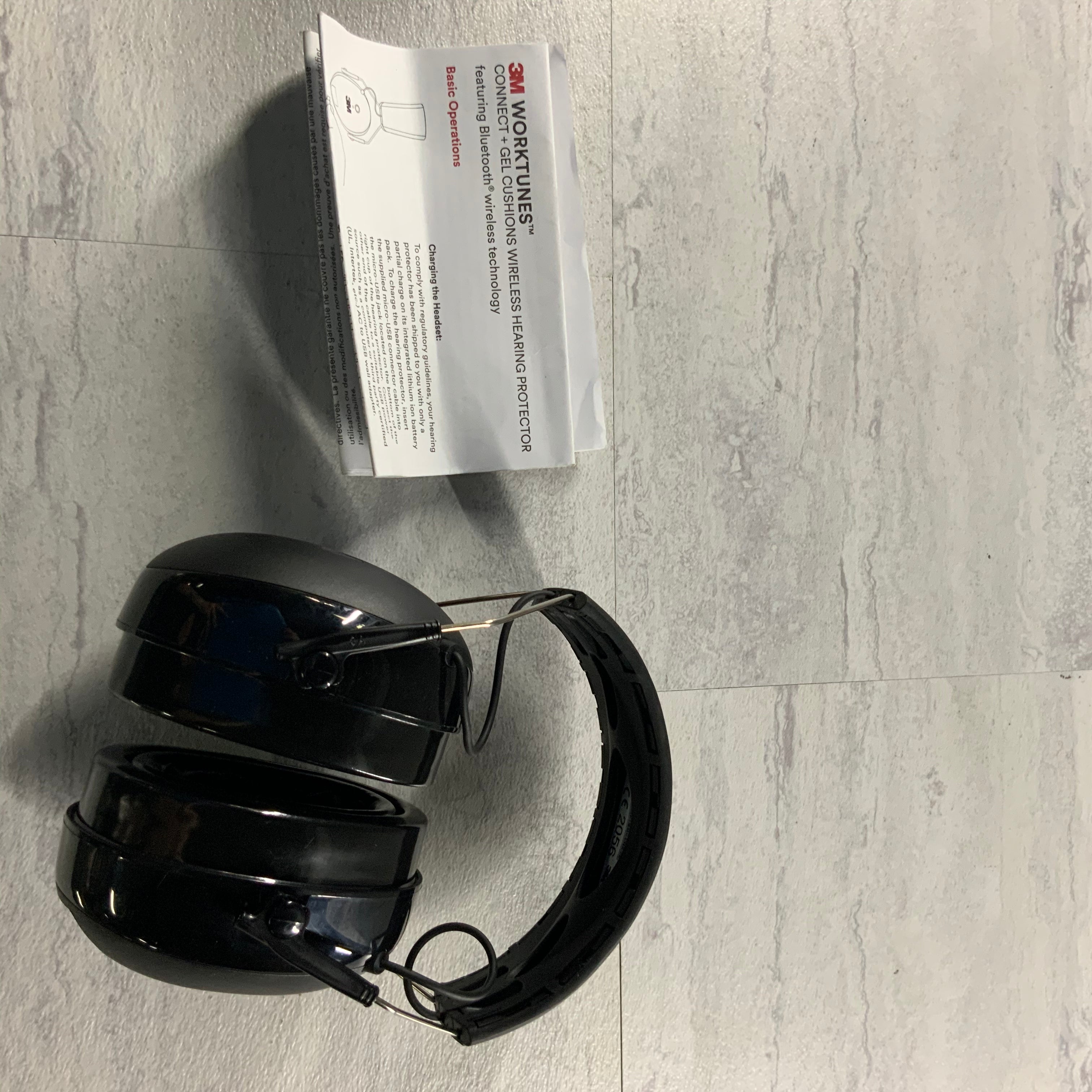3M WorkTunes Connect, Gel Ear Cushions Hearing Protector - Bluetooth Technology (6959887319223)