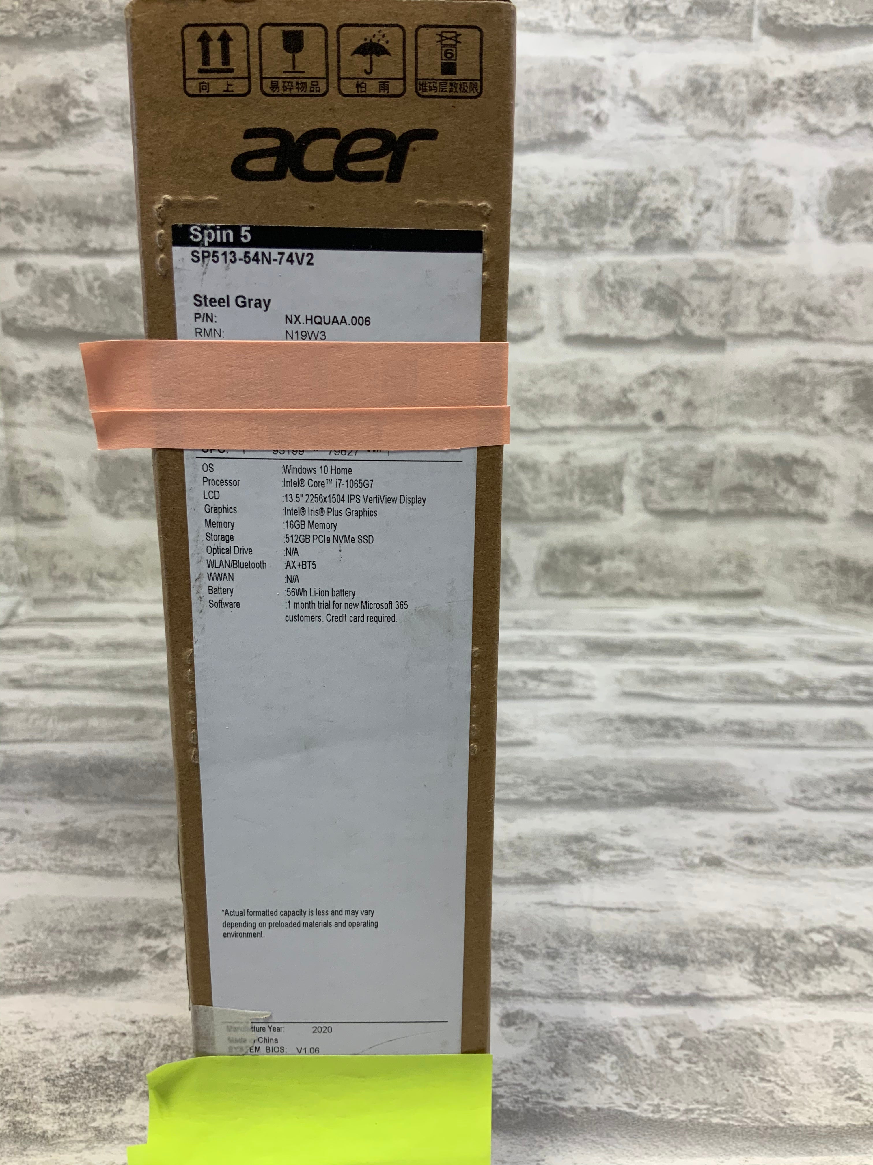 Acer Spin 5 Convertible Laptop (7530612621550)