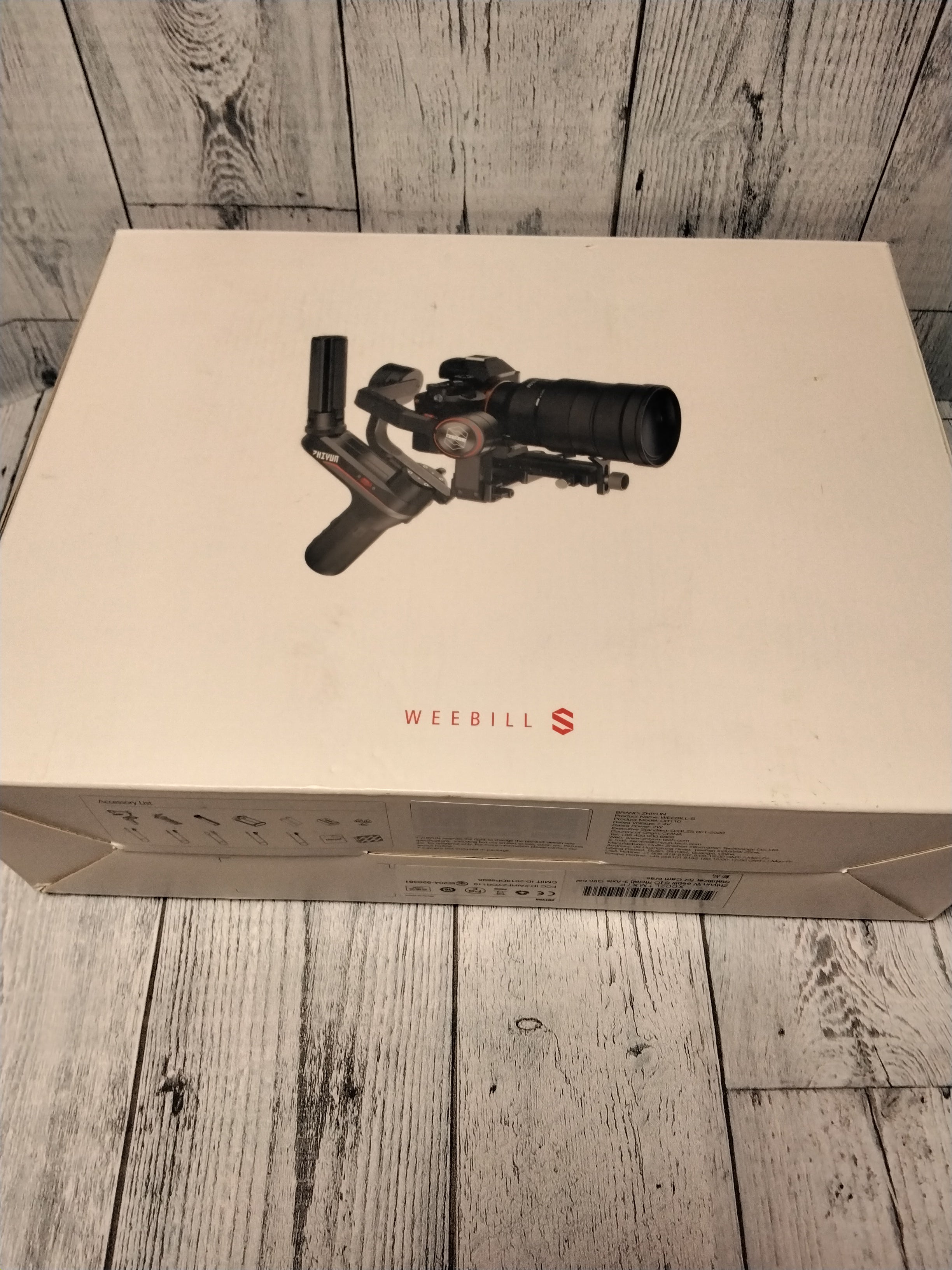 Zhiyun Weebill S Official 3-Axis Gimbal Stabilizer for Cameras *READ DESCRIPTION (7763055149294)