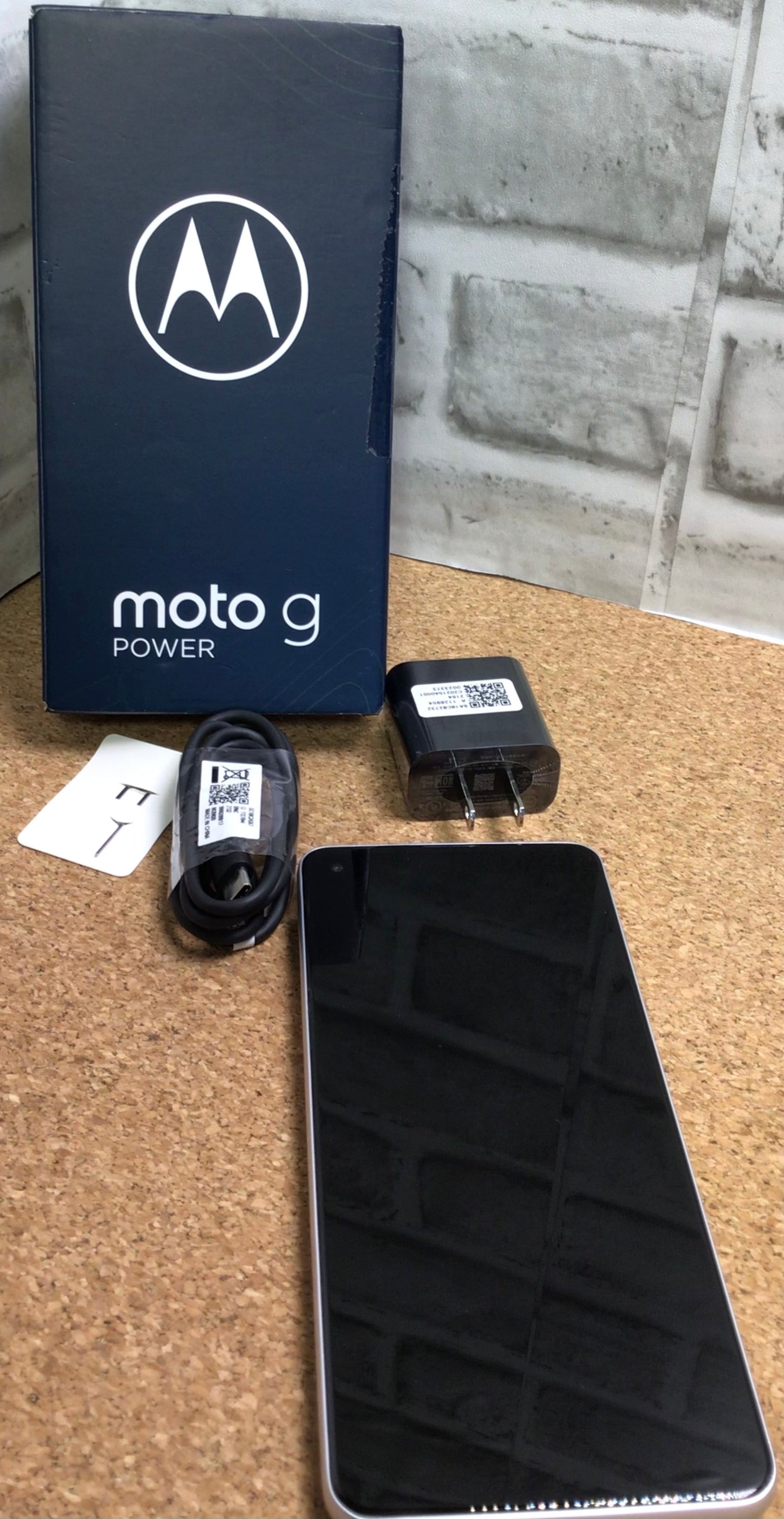 Moto G Power | 2021 | 3/32GB | 48MP Camera | Silver**Tested and working** (7763037651182)