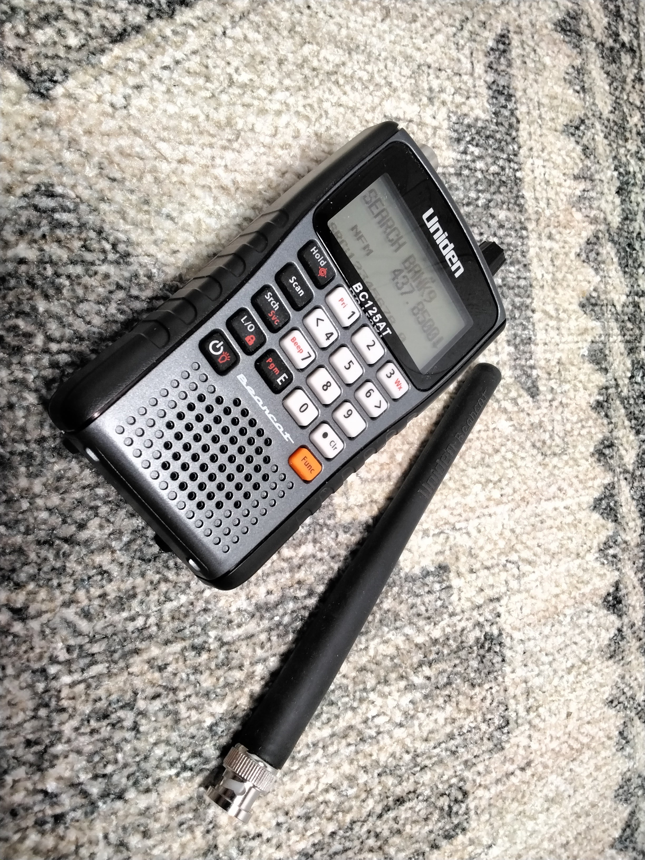 Uniden Bearcat BC125AT Handheld Scanner, 500-Alpha-Tagged Channels, Close Call (7931405172974)