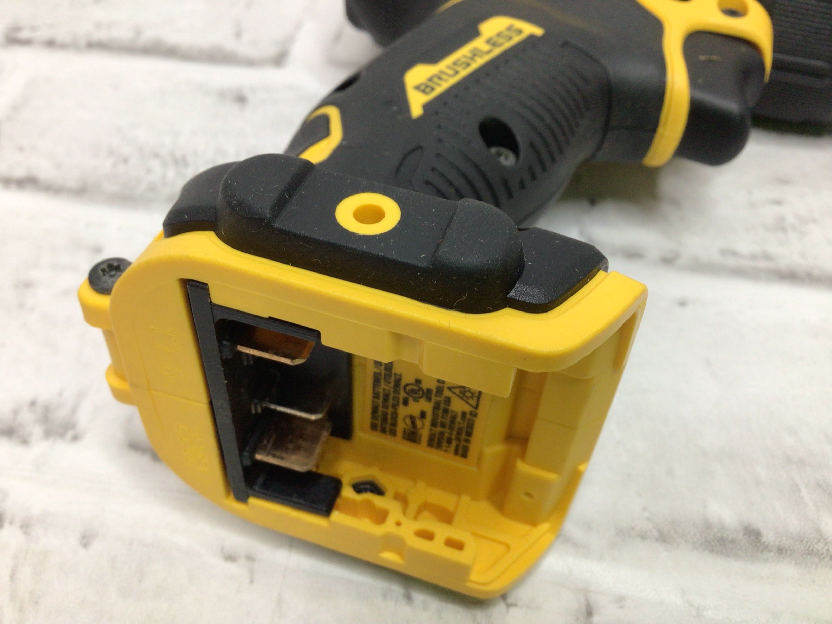 DEWALT 12V MAX XR Hammer Drill (Tool Only) DCD706B - Yellow *OPEN BOX* (8142616002798)