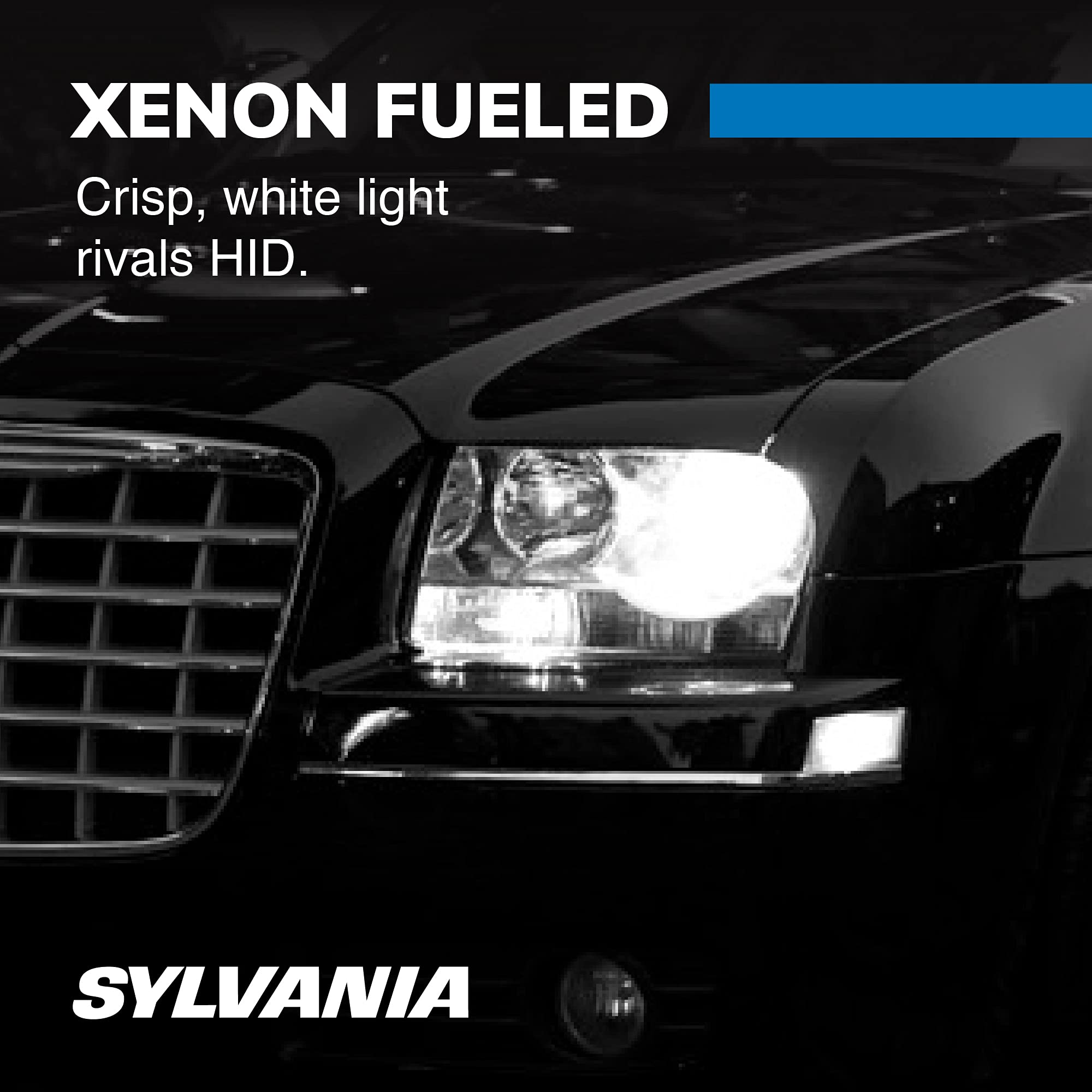SYLVANIA H13SZ.PB2 SilverStar zXe High Performance Halogen Headlight Bulb, (Contains 2 Bulbs) (7903592808686)