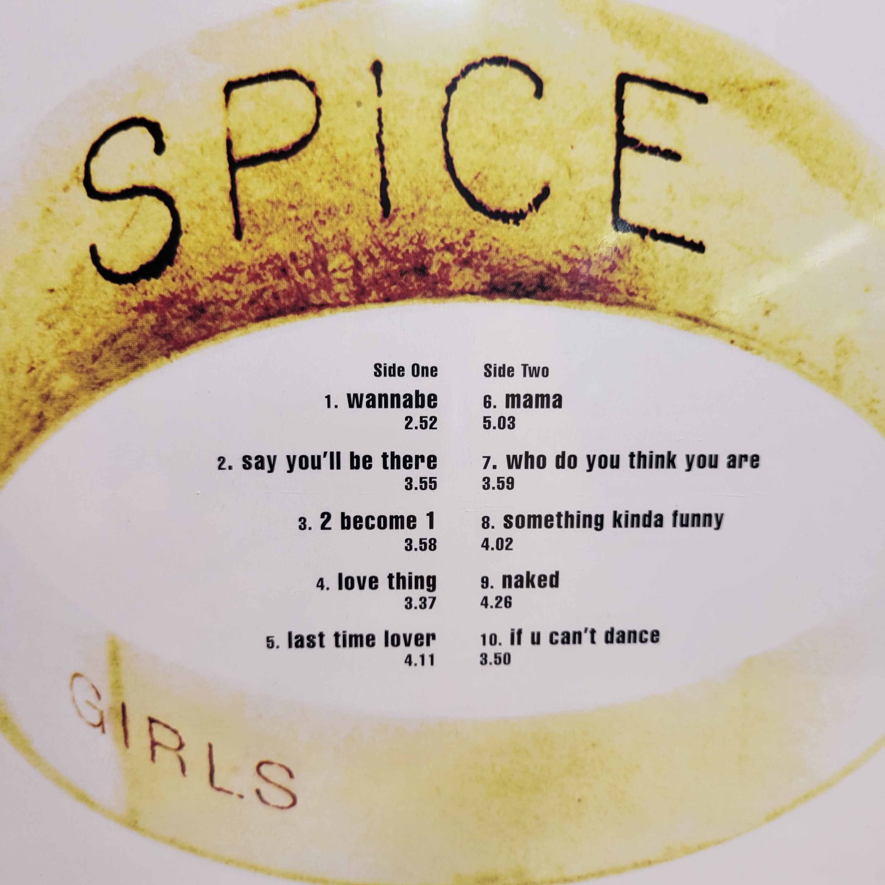 Spice Girls: Spice [LP] Limited Edition White Vinyl (7863098474734)
