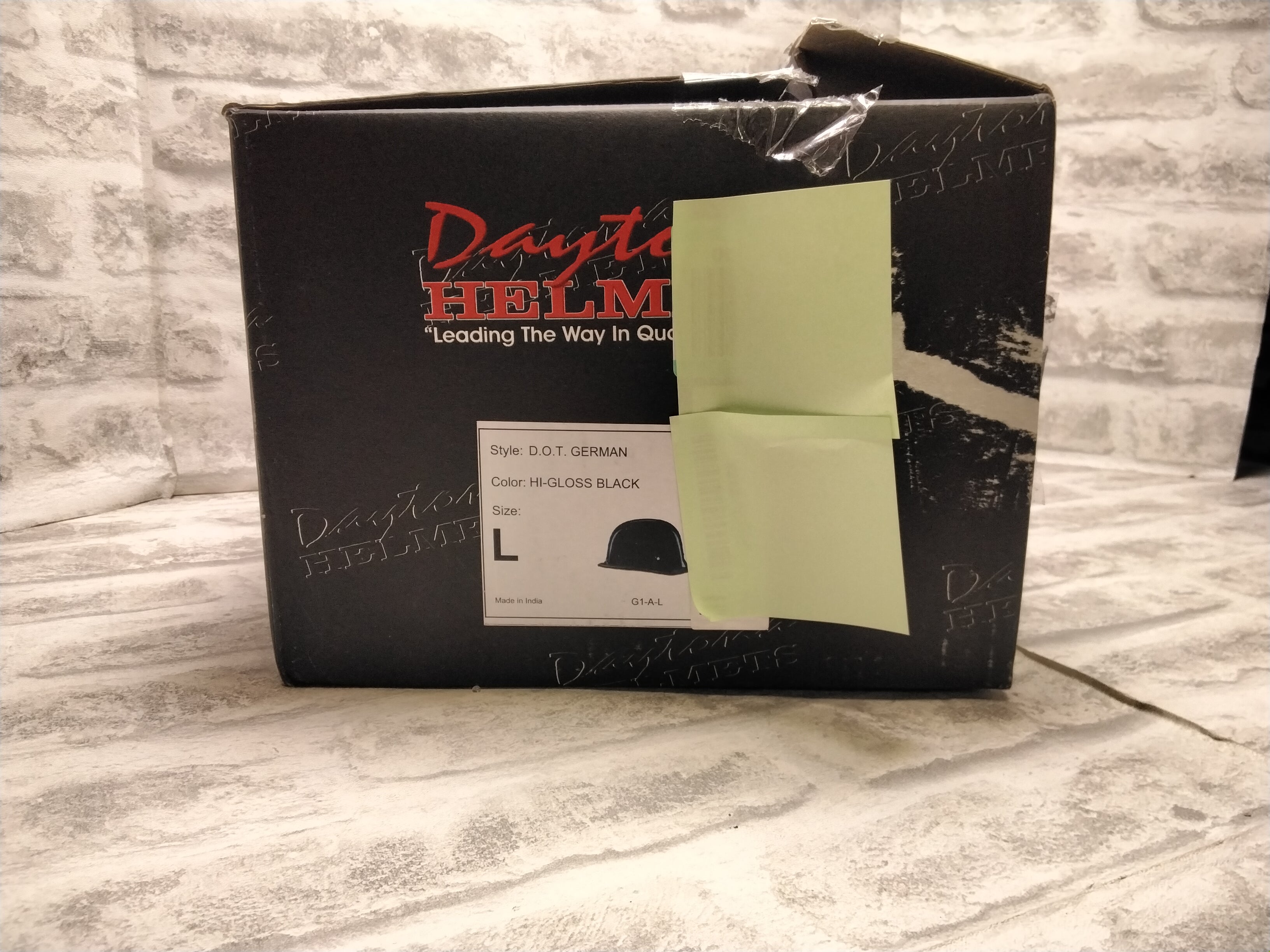 Daytona Helmets Half Shell German Motorcycle Helmet – DOT Approved (7619645636846)