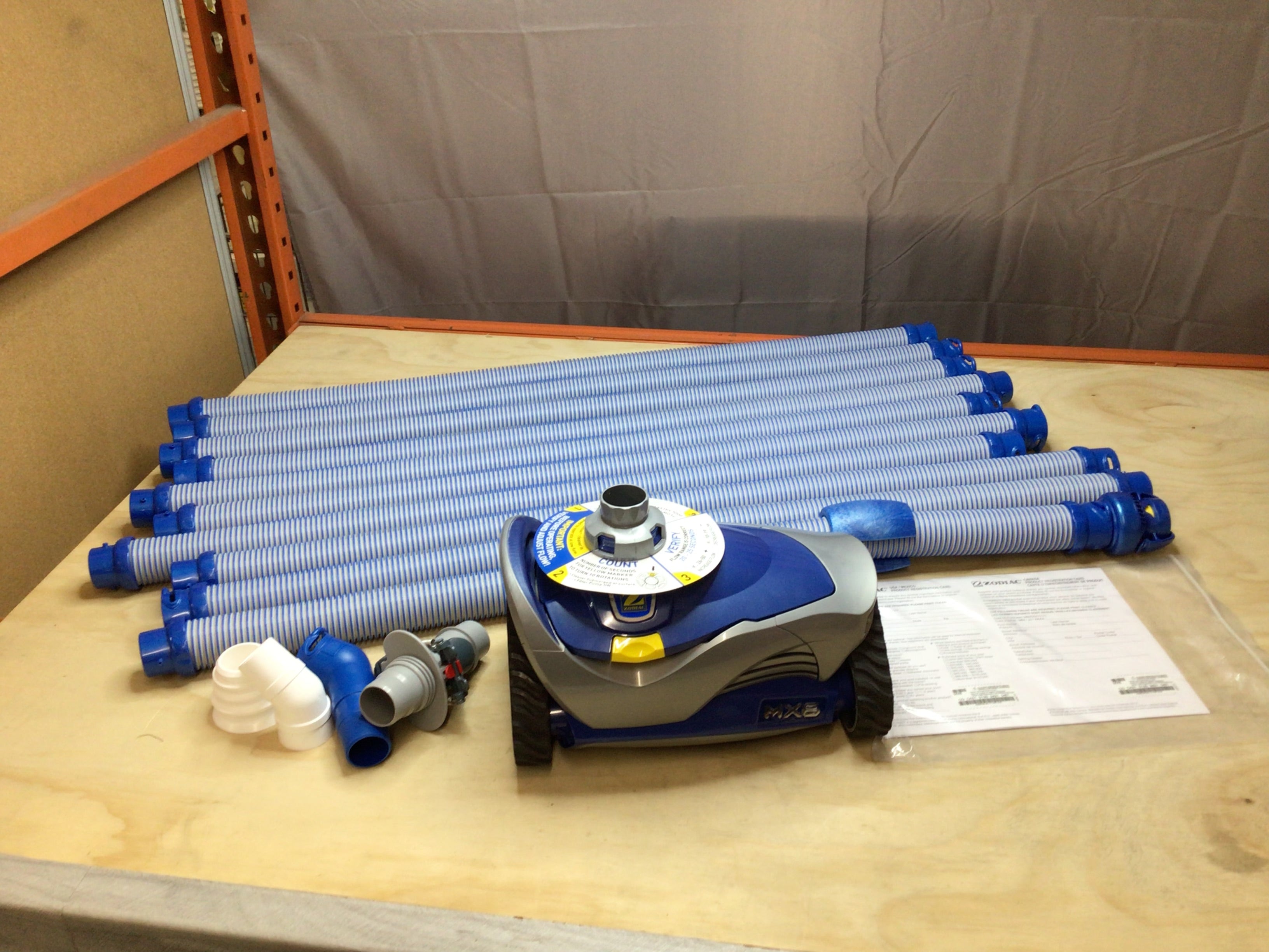 Zodiac MX6 Automatic Suction-Side Pool Cleaner Vacuum for Pools *OPEN BOX* (8101183357166)