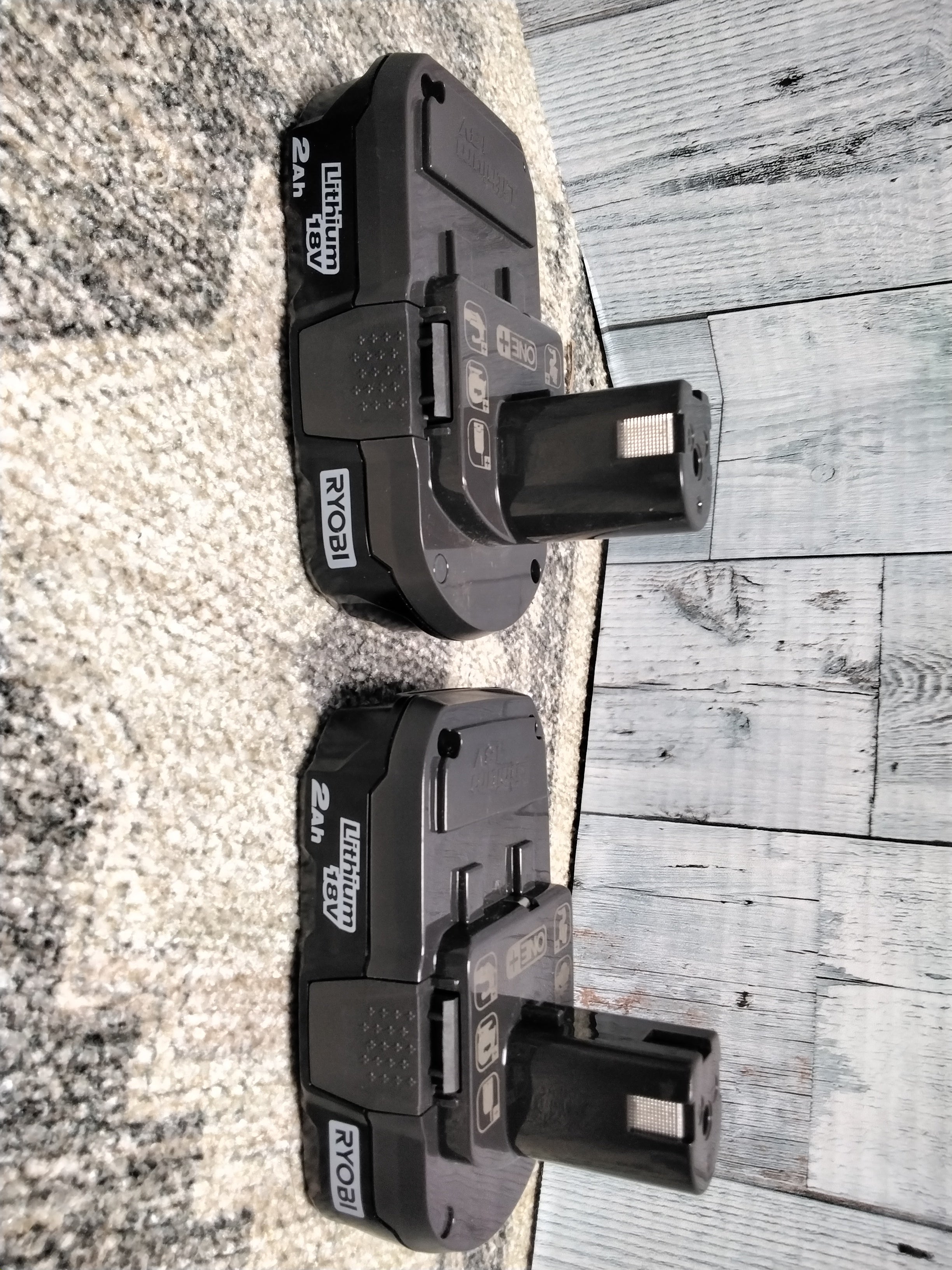 RYOBI P190 2 pack 18 volt ONE+ 2.0Ah Compact LithiumIon Battery Gen