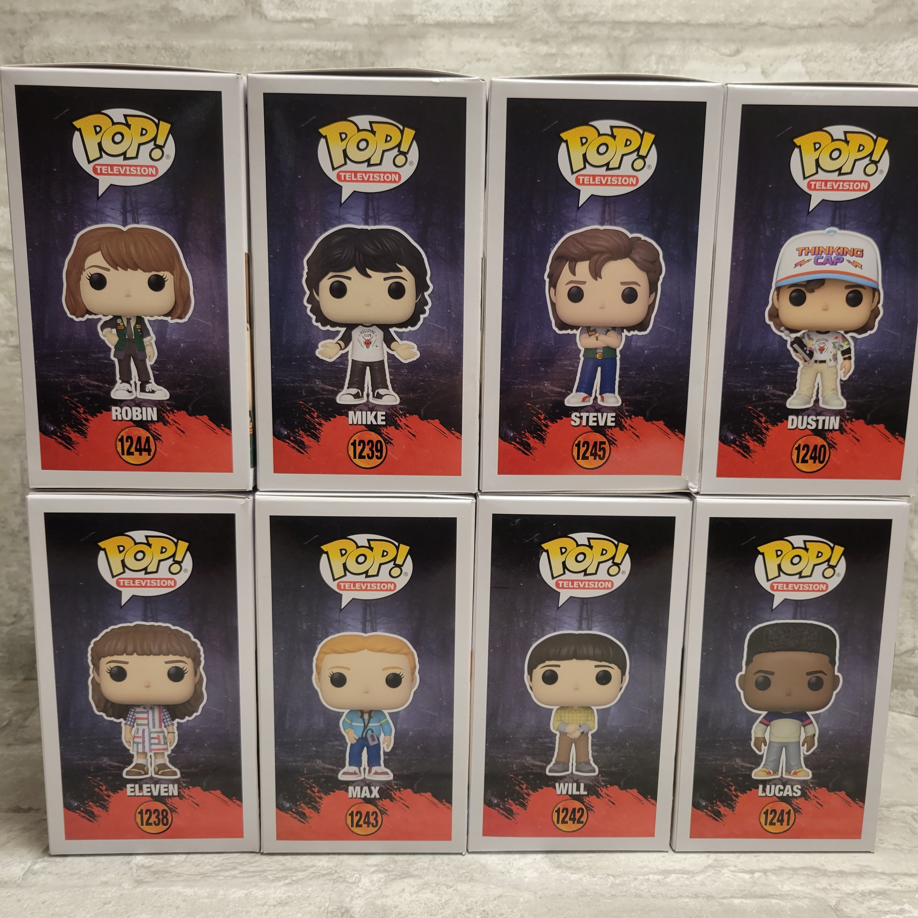 Stranger Things Funko Pop,  Lot Of 8 (8015124398318)