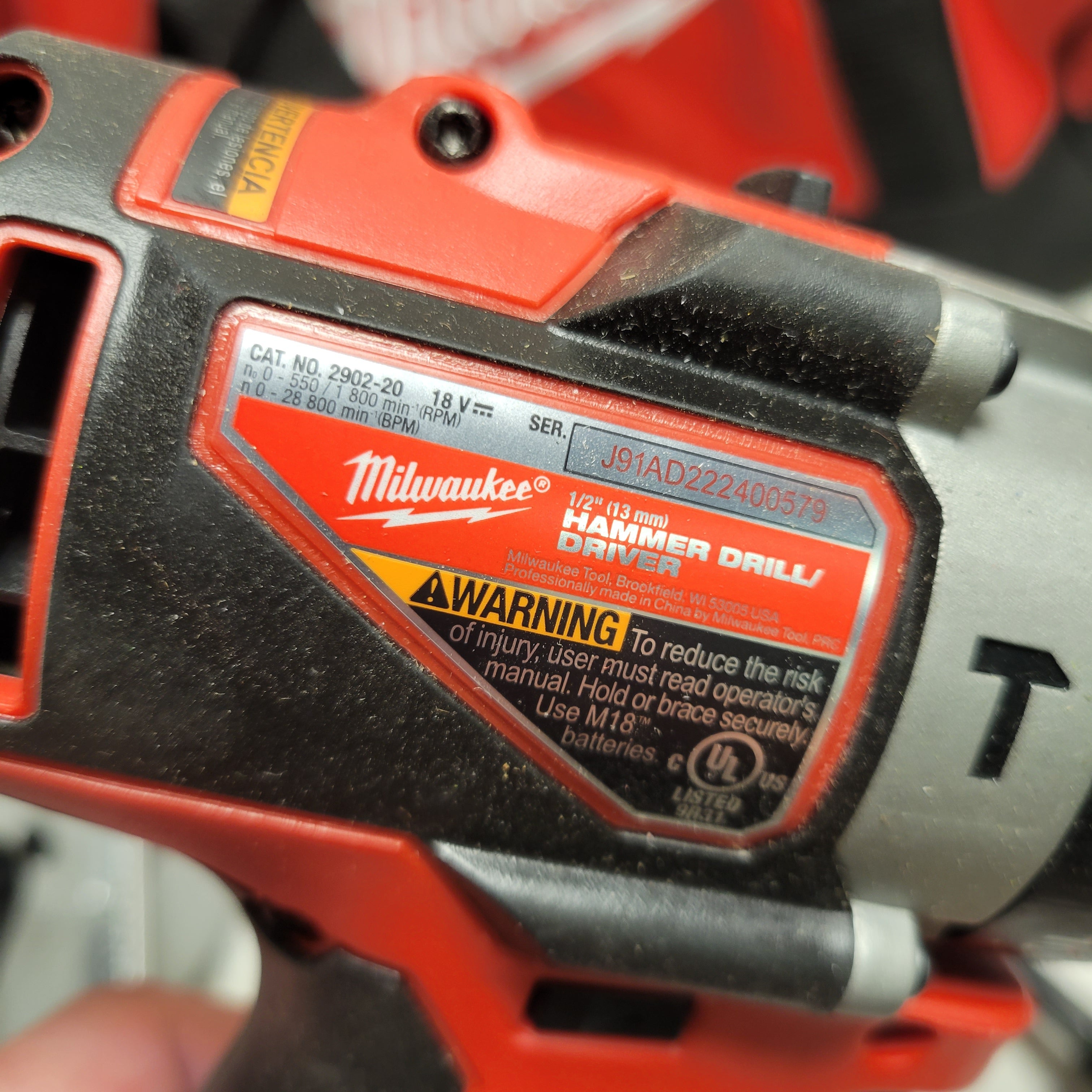 Milwaukee M18 Brushless Cordless Hammer Drill & Circular Saw *READ DES