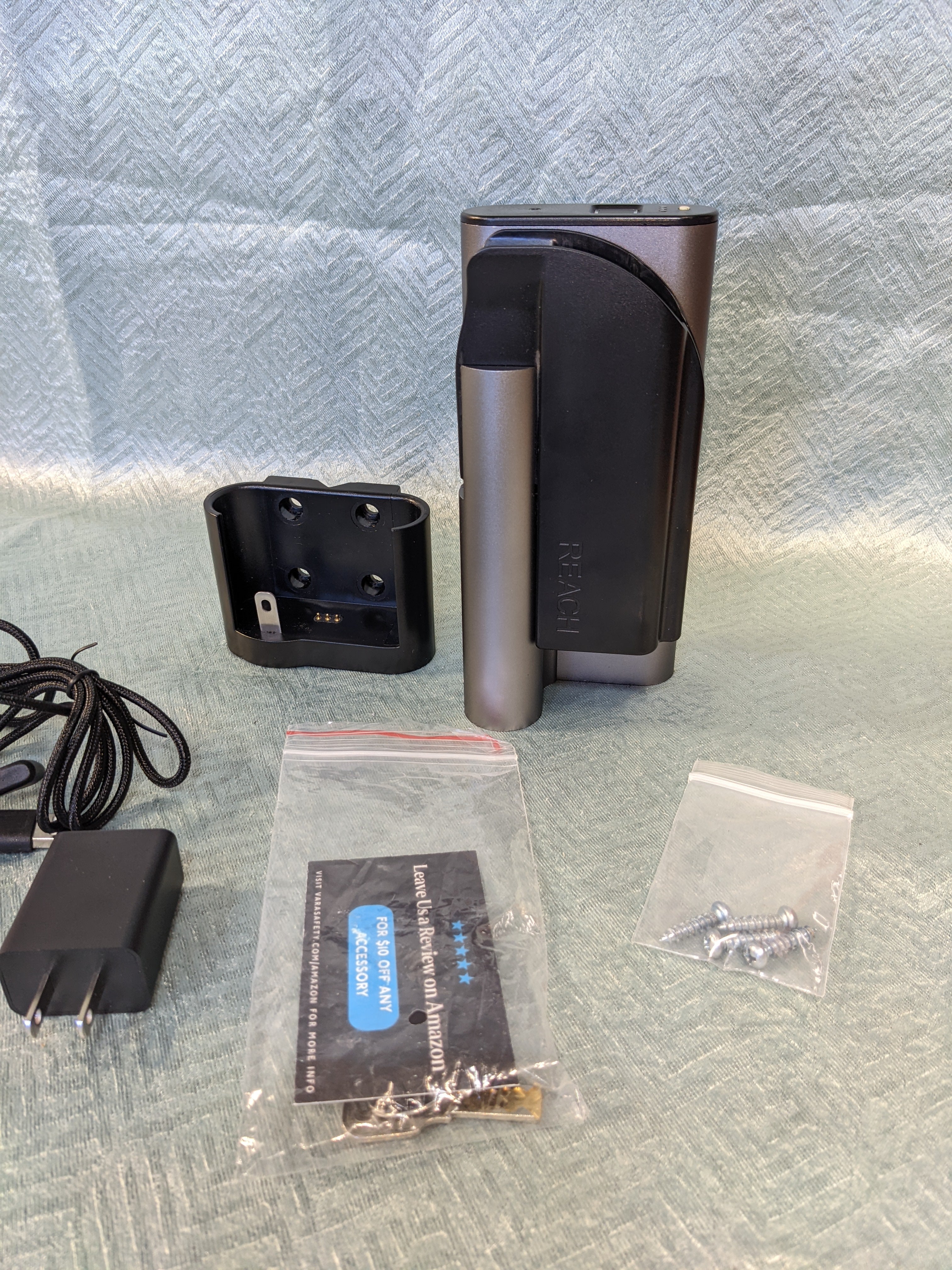 Vara Safety Reach 2 Gun Safe - Biometric Handgun Lock for car, Home, Bedside (7531647041774)