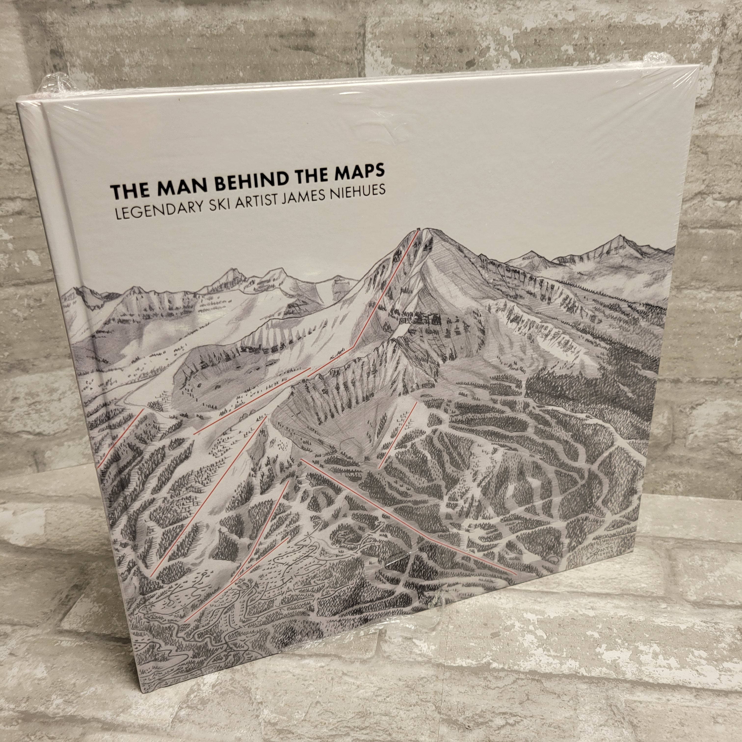 The Man Behind The Maps, Hardcover, James Niehues (8059619705070)