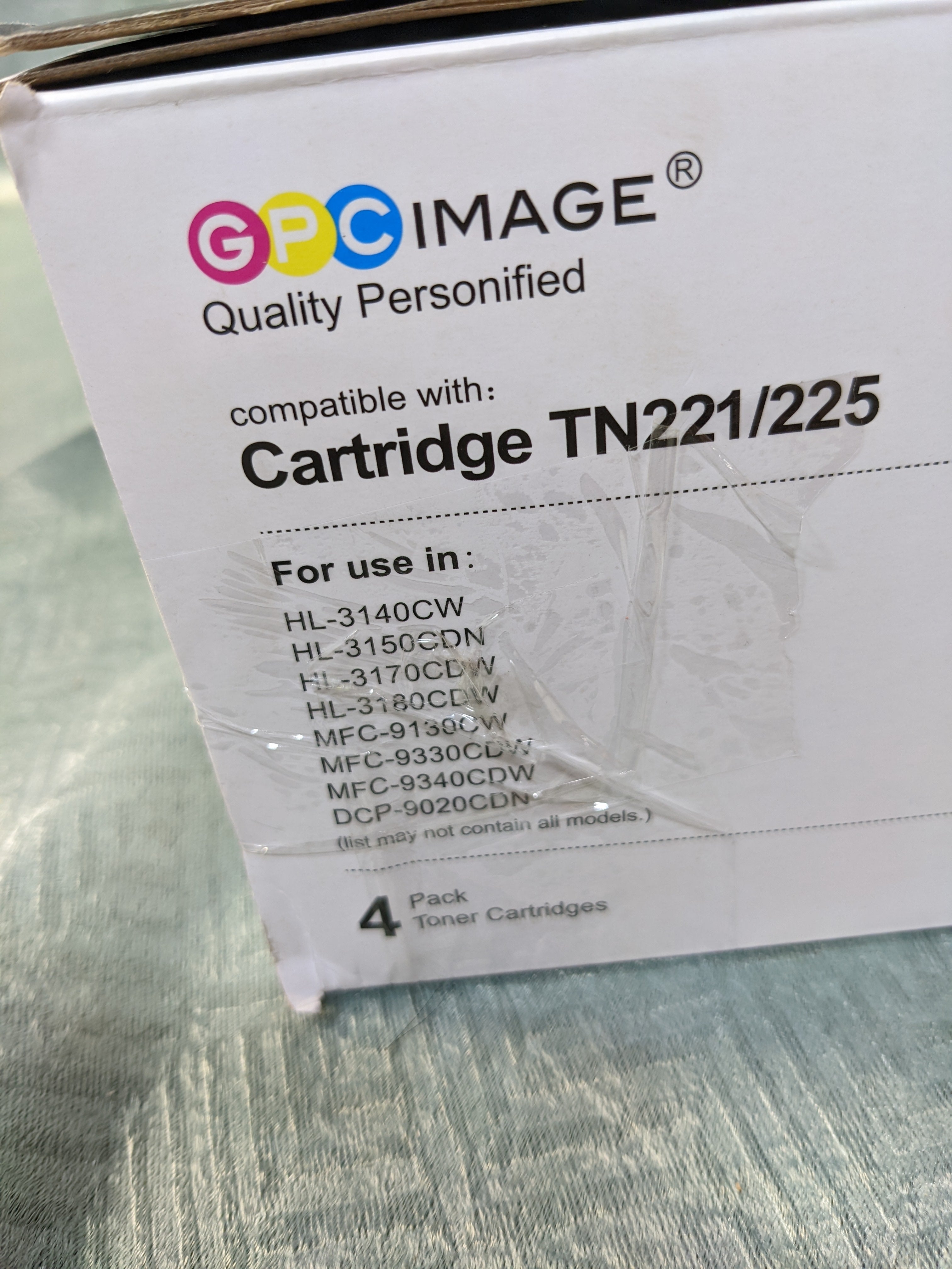 ValueToner Replacement Cartridge 4 Pk (TN221/225) Expires 5/2023 (7550531305710)