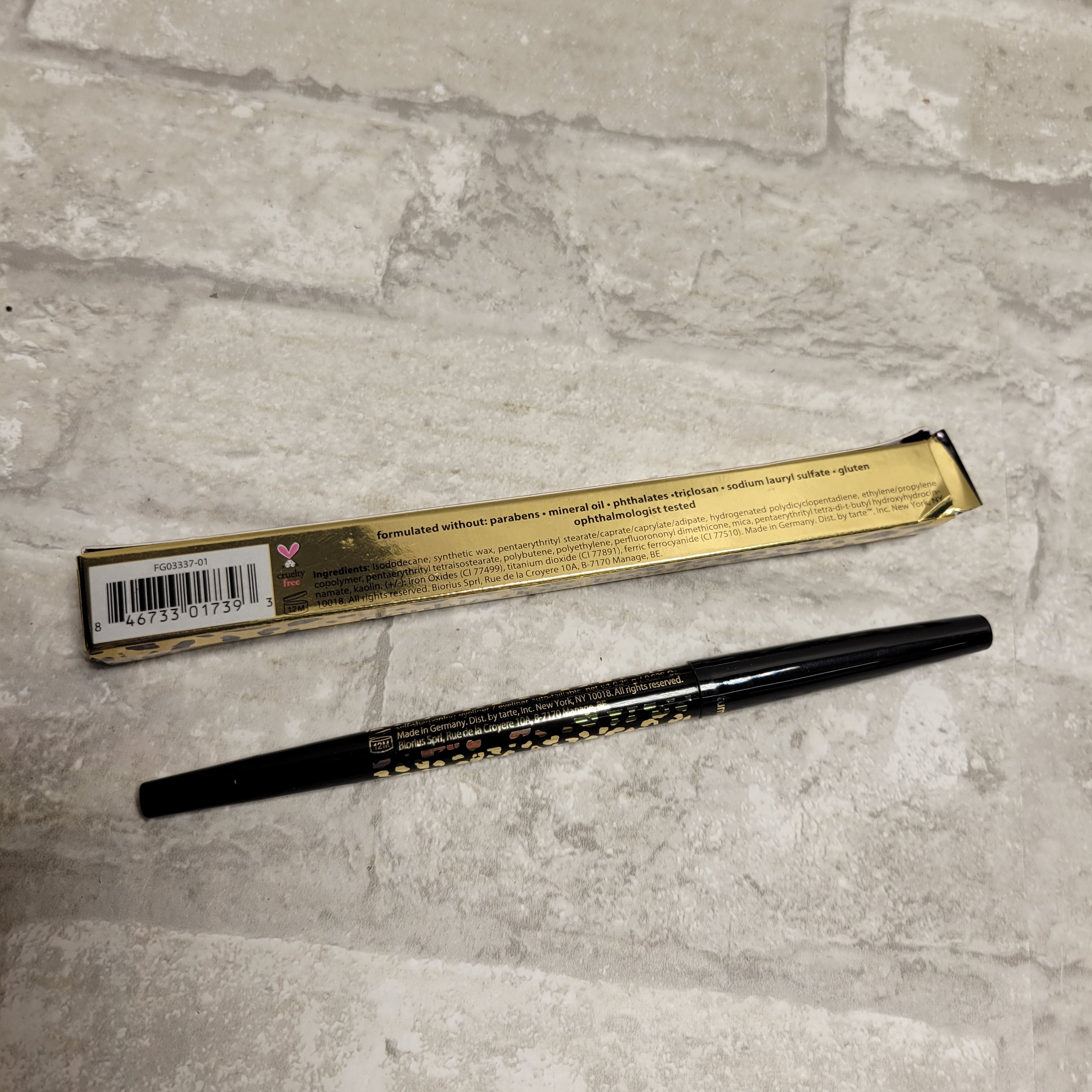 Tarte Maneater Self-Sharpening Liner Pencil Full Size Black 0.009 oz (8069034639598)