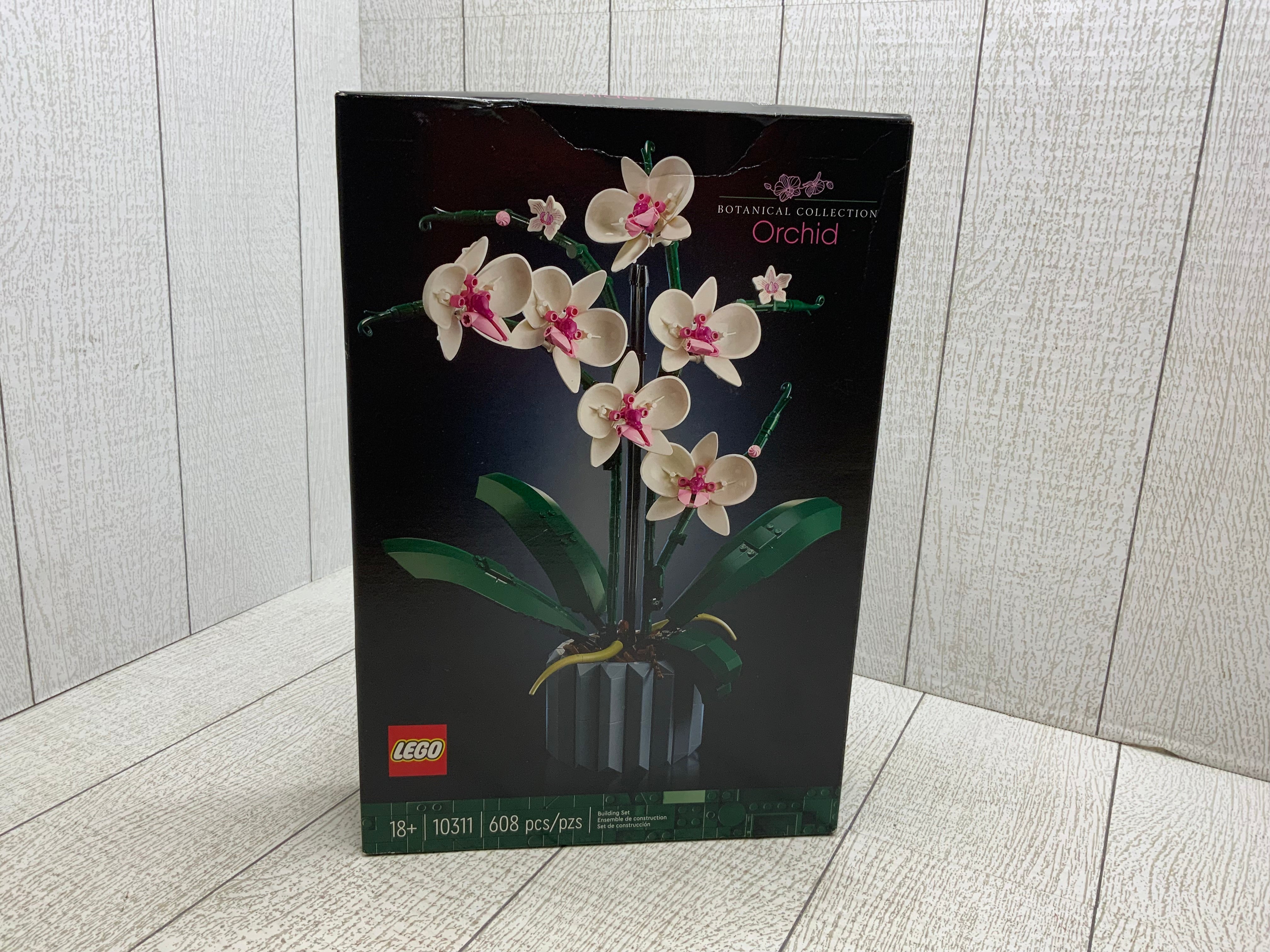 LEGO Icons Orchid 10311 Artificial Plant Building Set with Flowers (8048007381230)