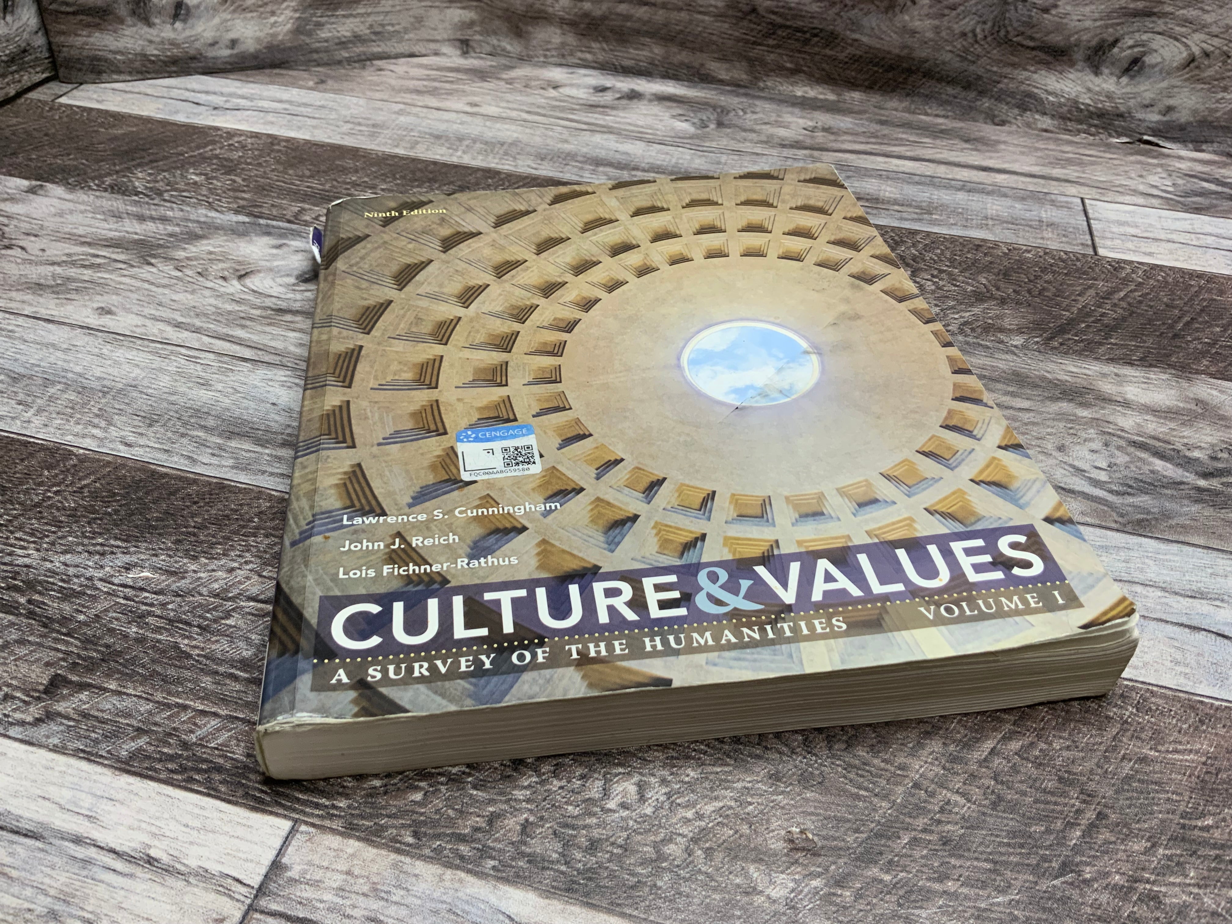 Culture and Values: A Survey of the Humanities, Volume I 9th Edition (8207539699950)