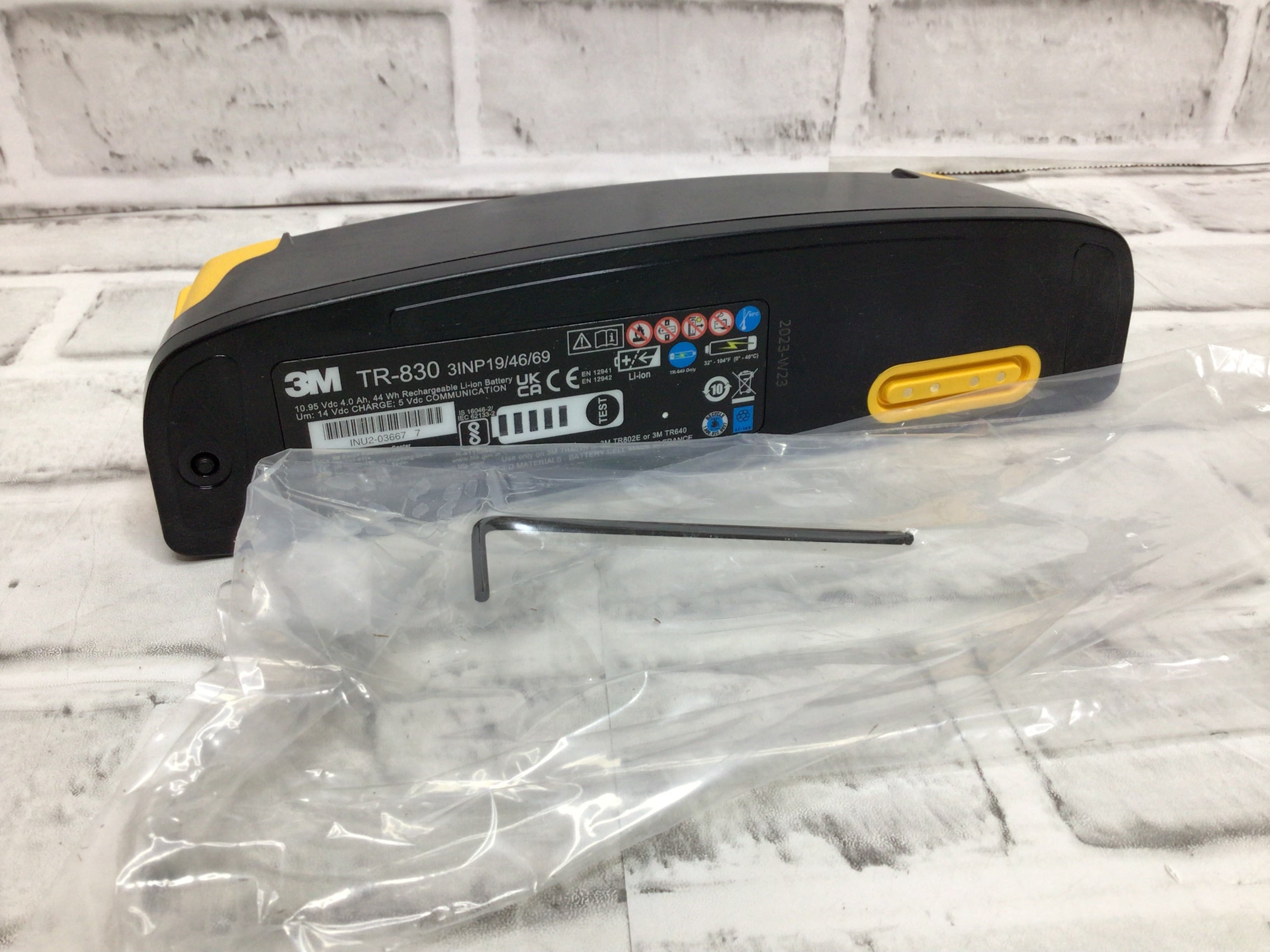 3M Versaflo TR-830 Rechargeable Battery, for TR-800 PAPR *NEW, NO CHARGER* (8128801538286)